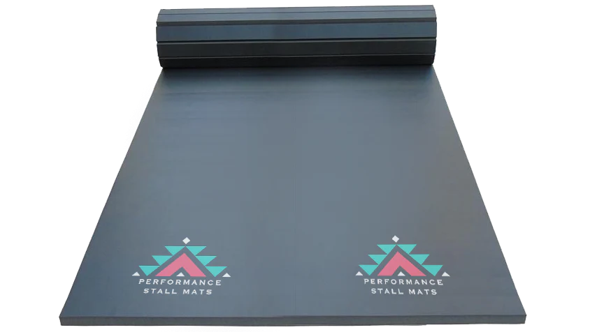 6x9 Portable Stall Mat Kit Grey - Image 2