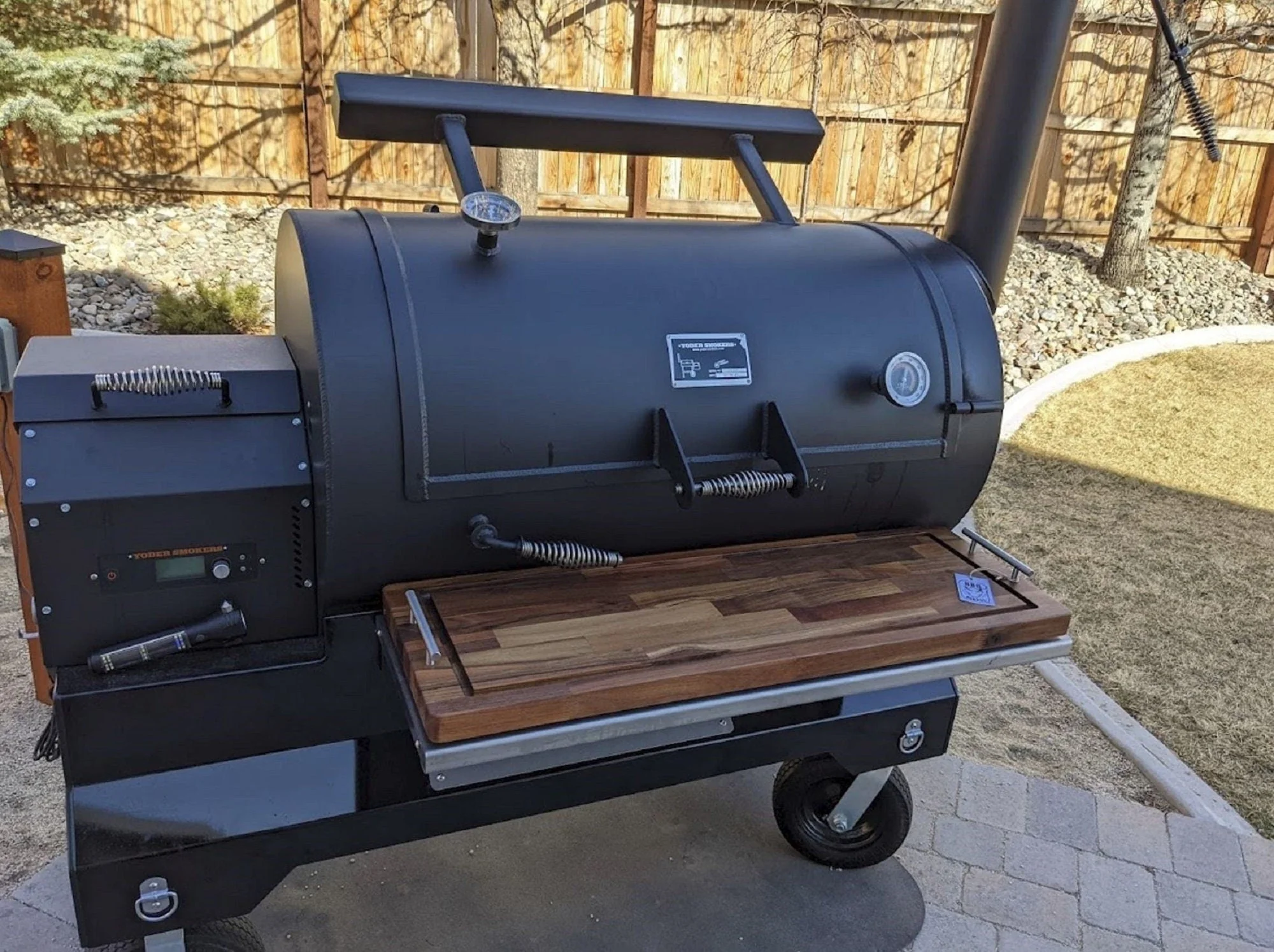 BBQ Boards®, Yoder YS1500 Front Board