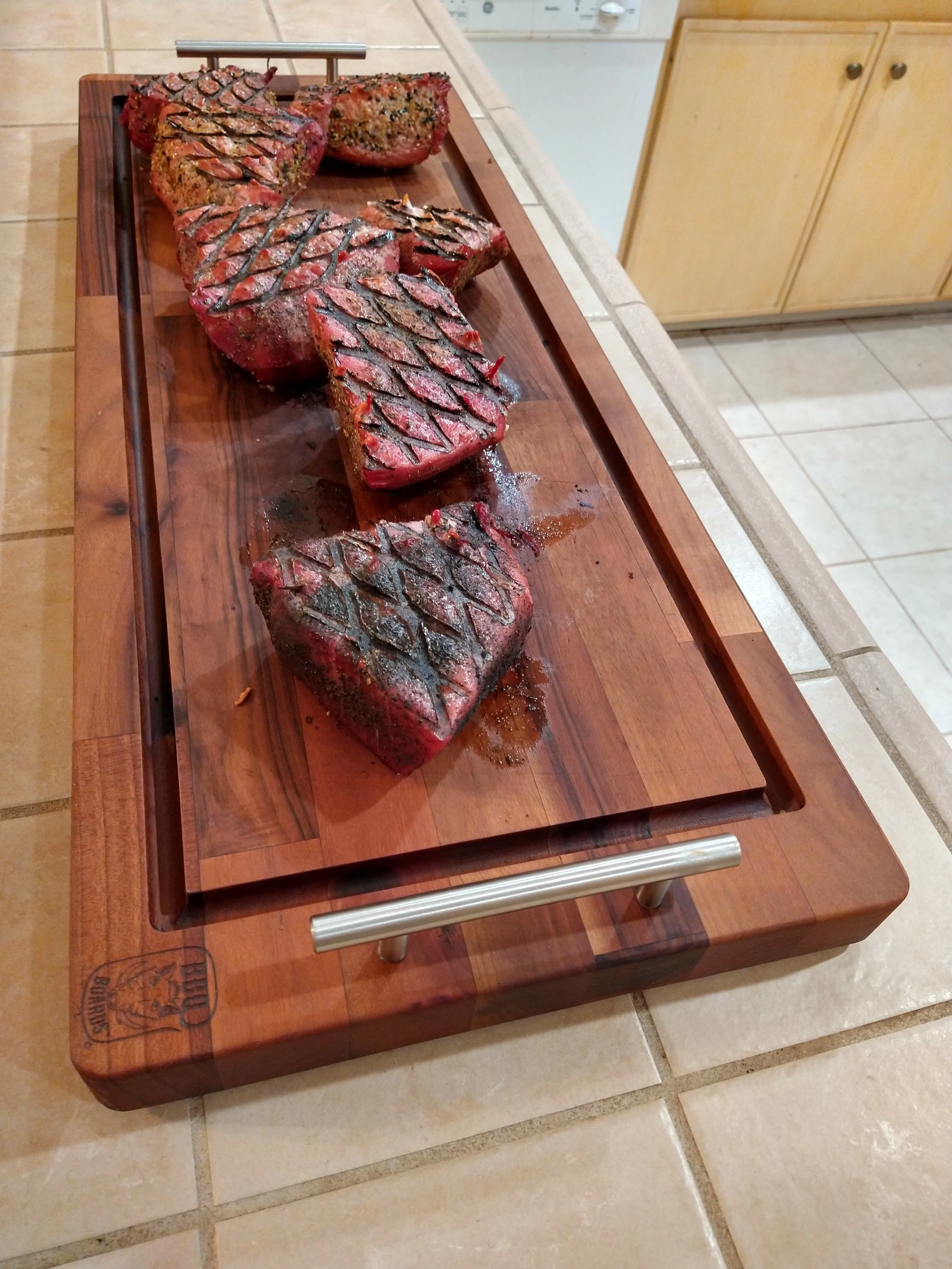 Bovine BBQ Board®, 27" x 12" - Image 7