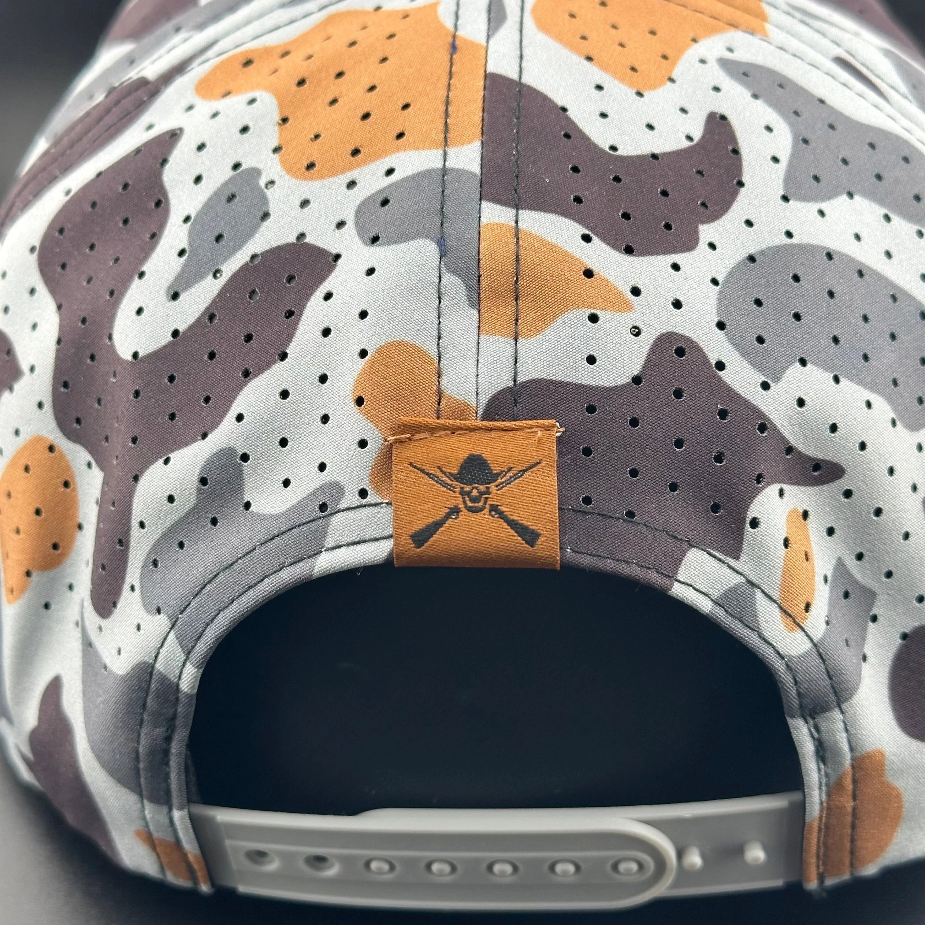 Concrete Camo Patch “Cowboy Hat” - Performance Rope Hat - Image 5