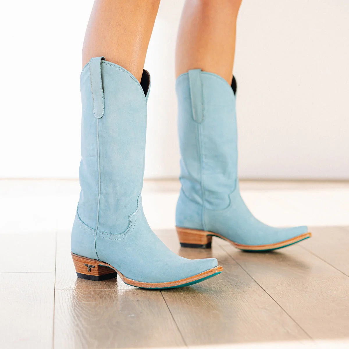 Emma Jane Boot - Powder Blue - Image 2