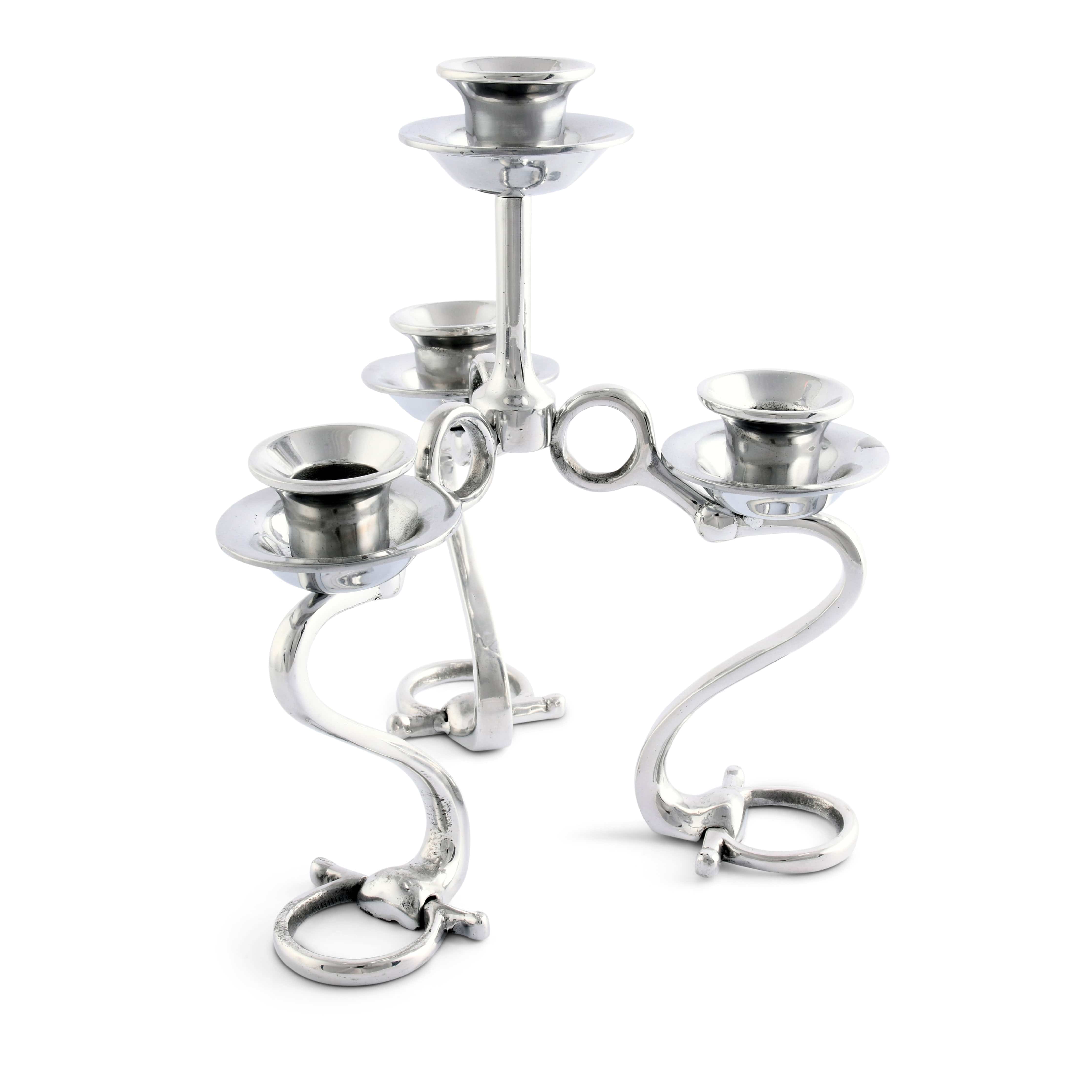 Equestrian Bit Four Light Candlestick - Image 6