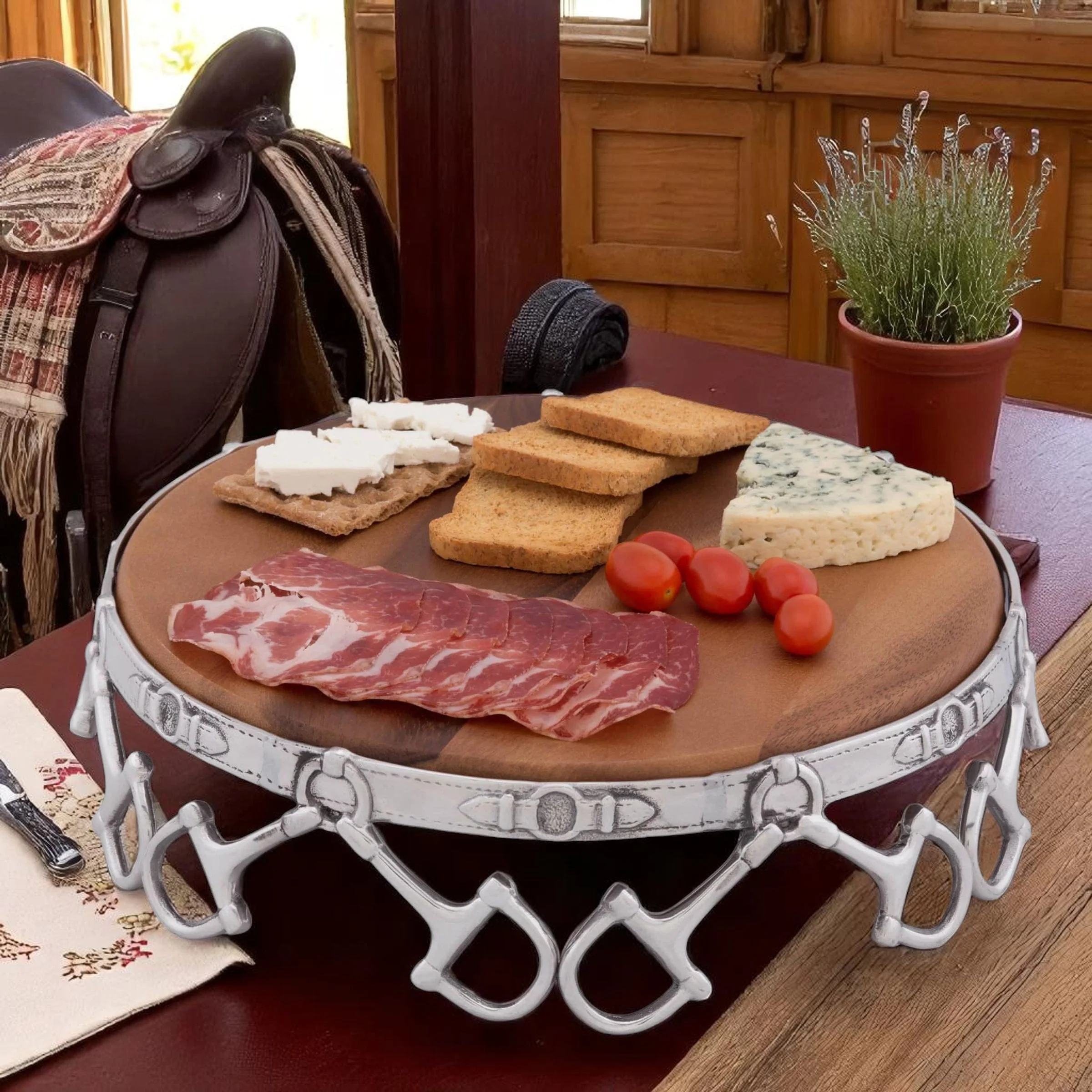 Equestrian Cheese Pedestal - Image 2