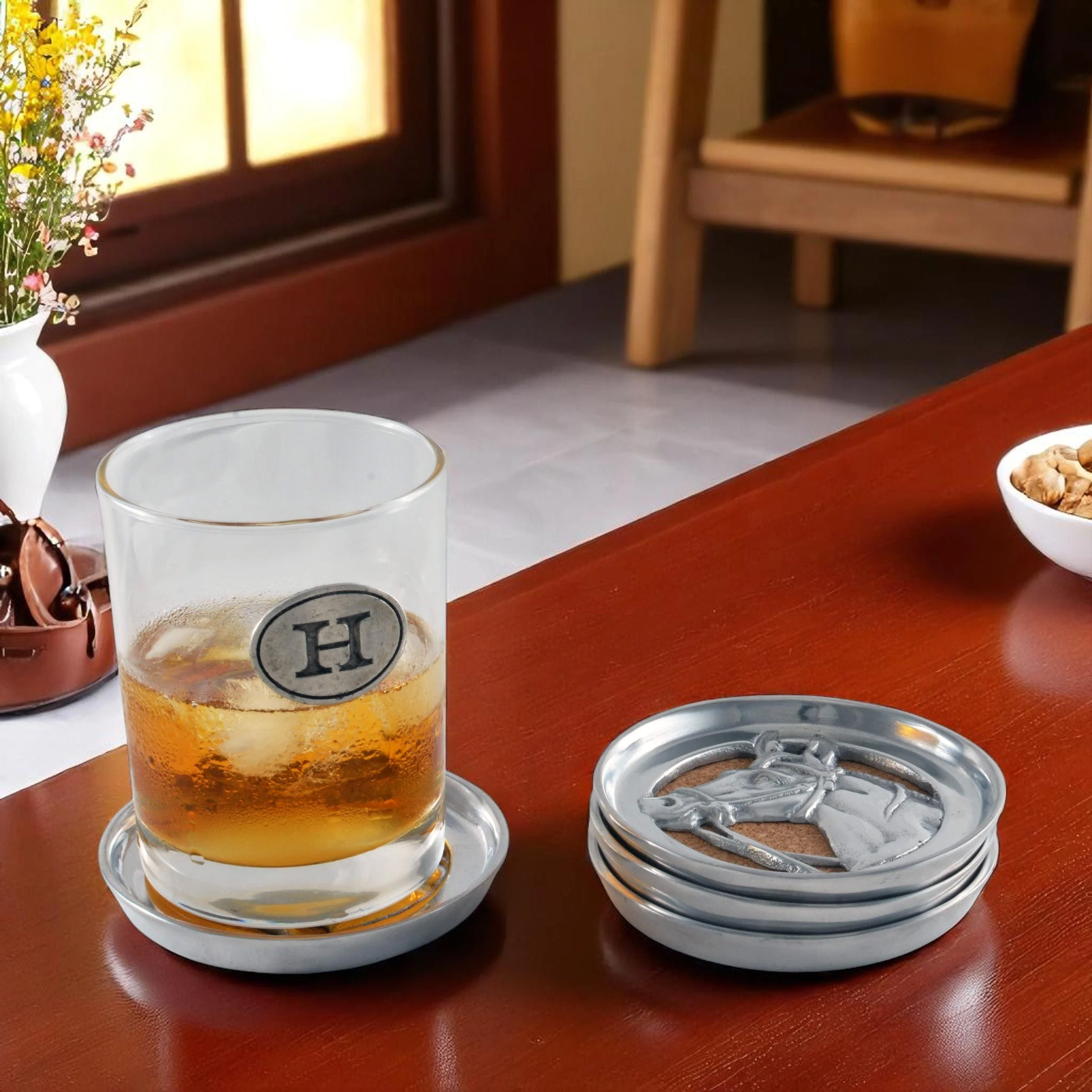Equestrian Drink Coaster Set of 4 - Image 5