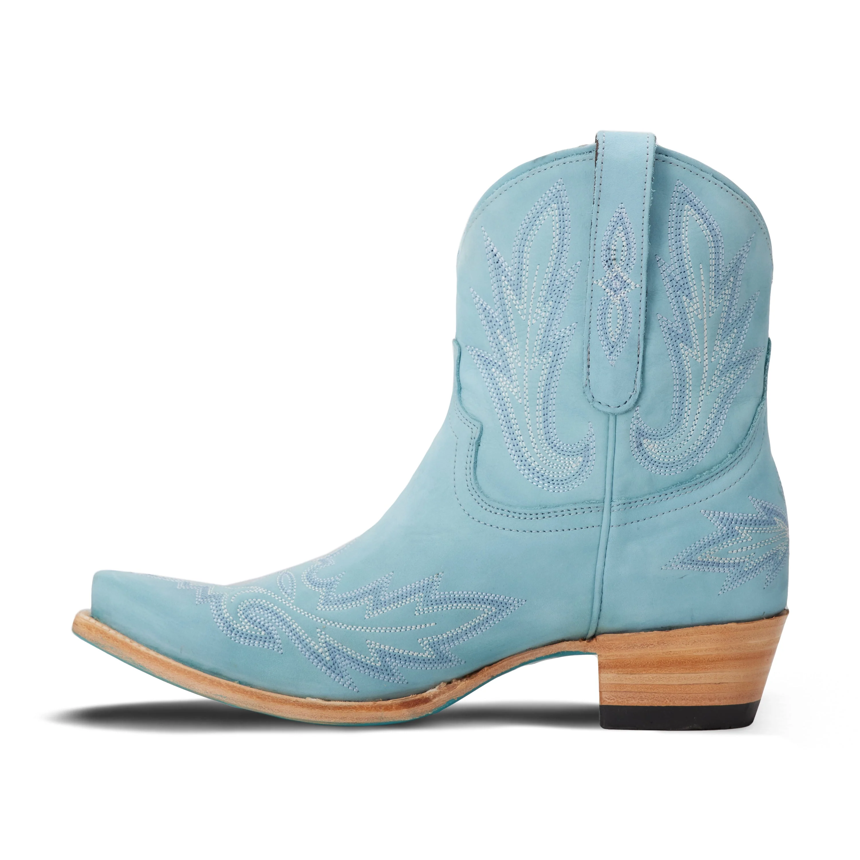 Lexington Bootie - Powder Blue - Image 3