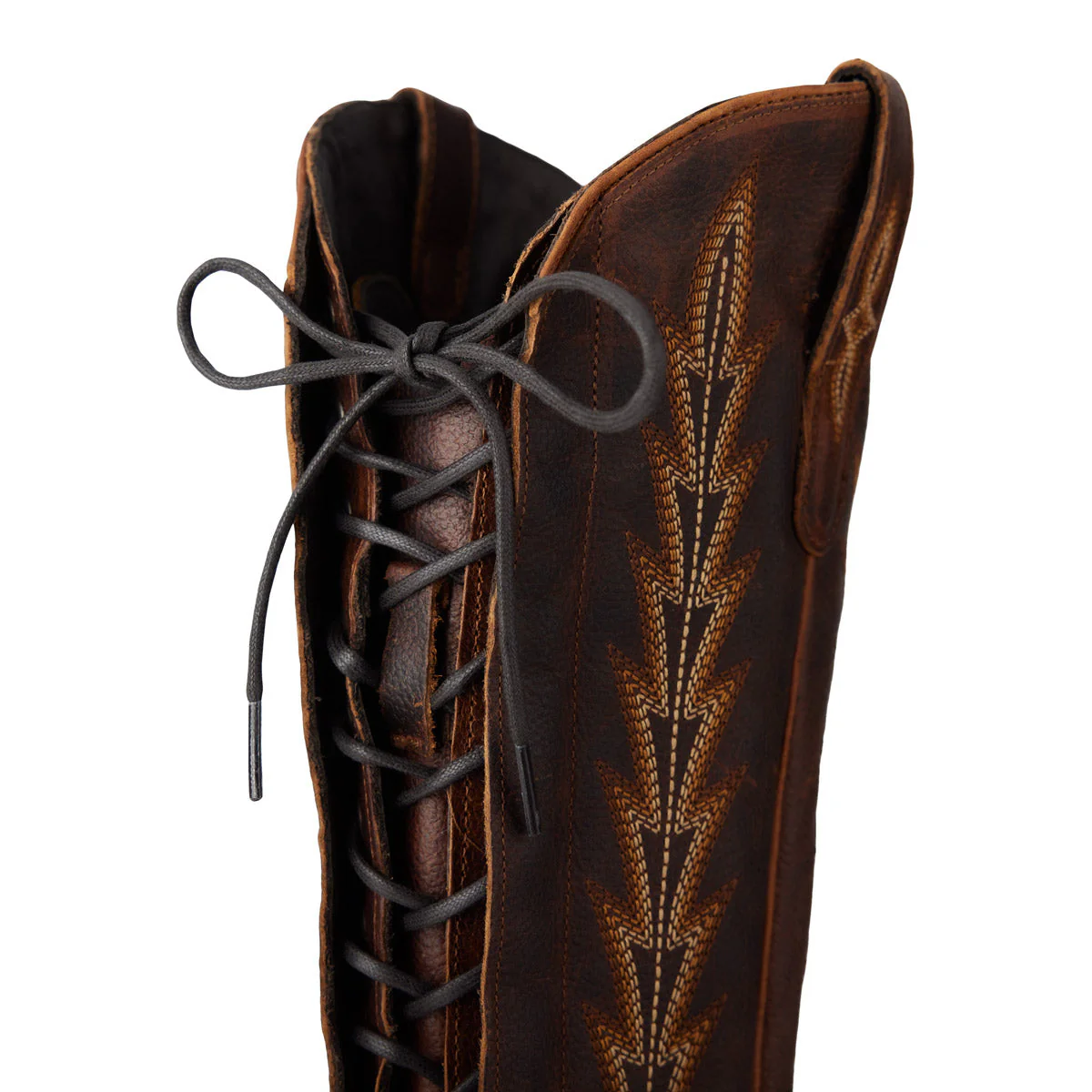 Lexington Knee High Corset - Cognac - Image 6