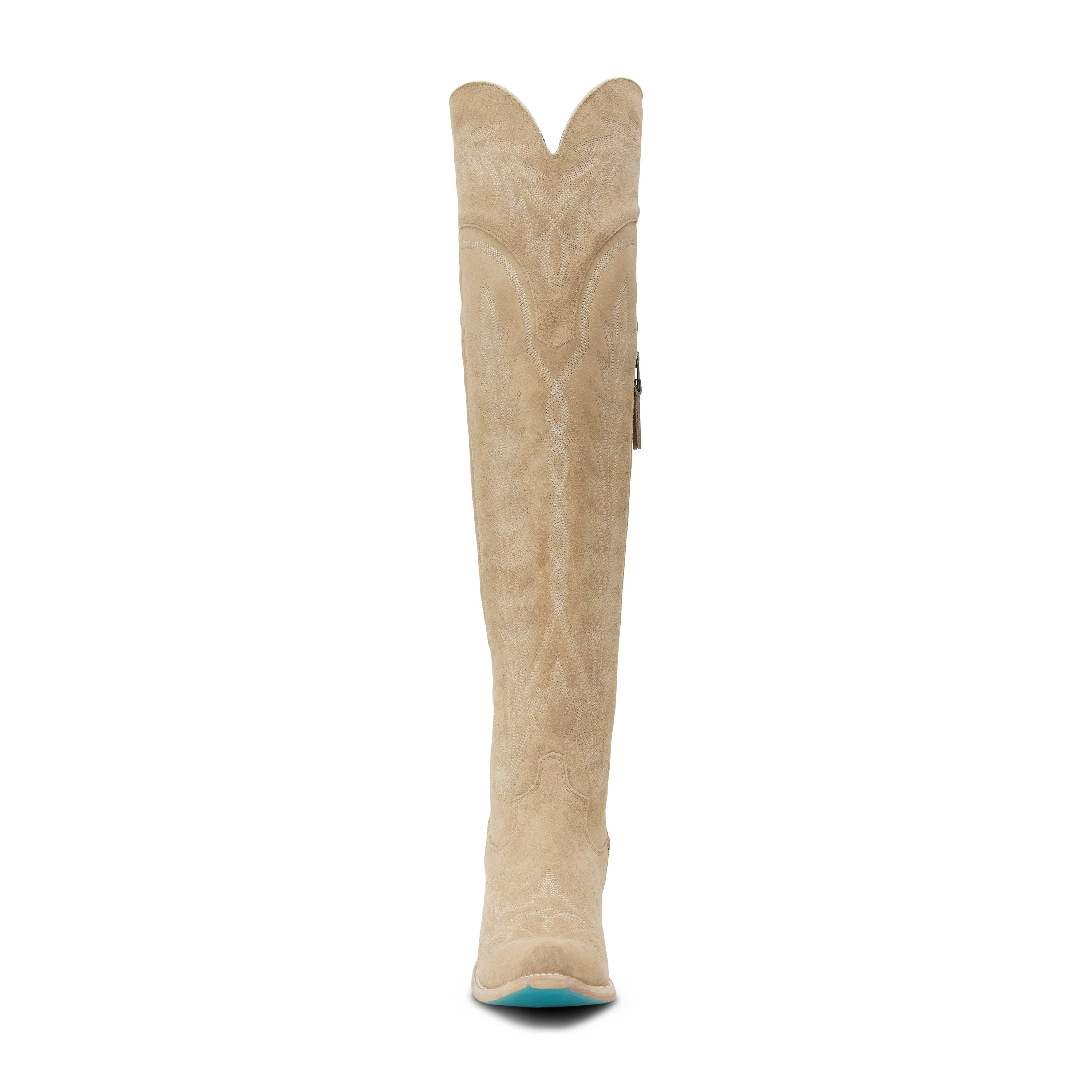 Lexington OTK Corset - Latte Suede - Image 8