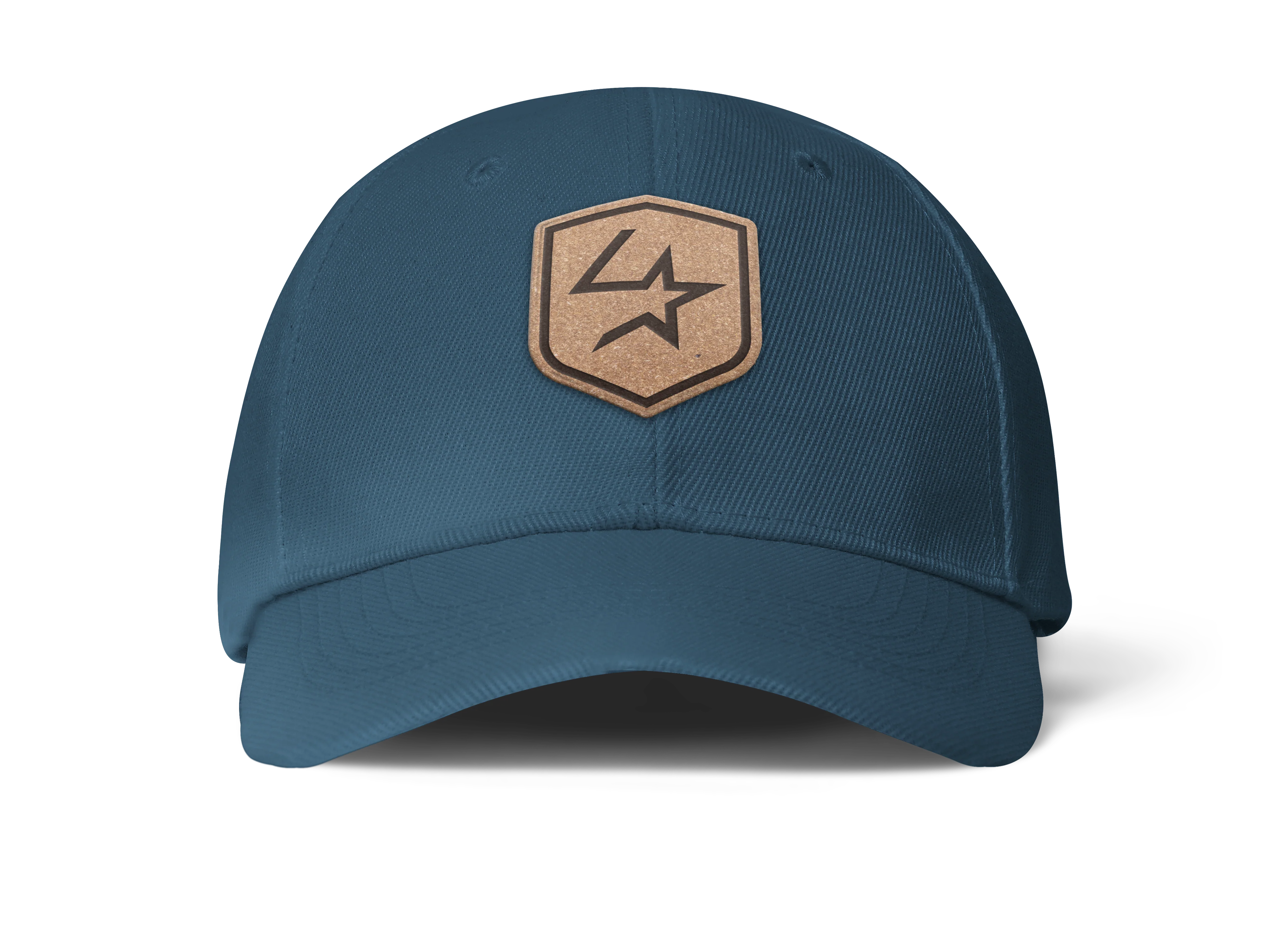 Lone Star Ropes Cap w/ Leather Shield - Blue