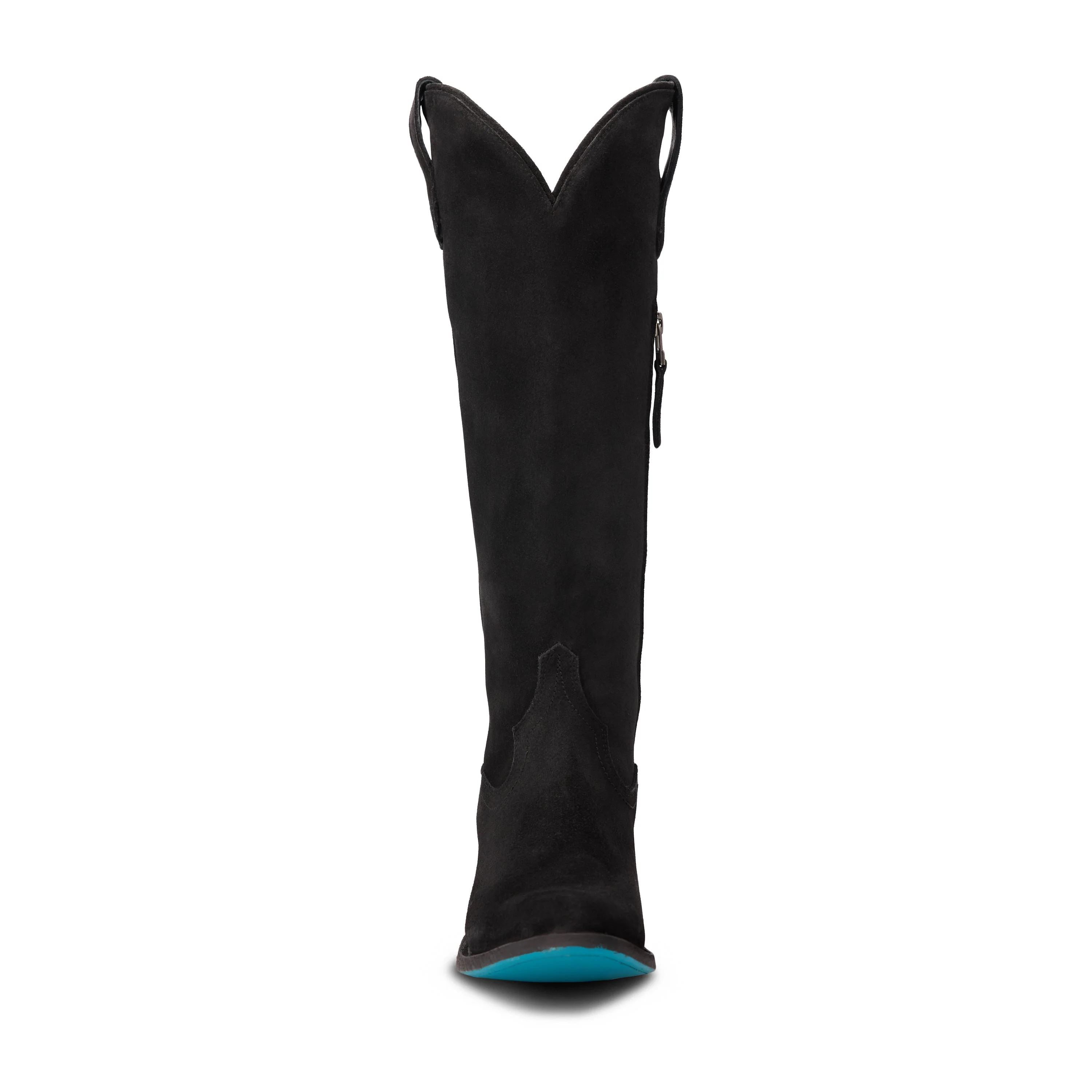 Plain Jane Boot - Soft Black Suede - Image 4