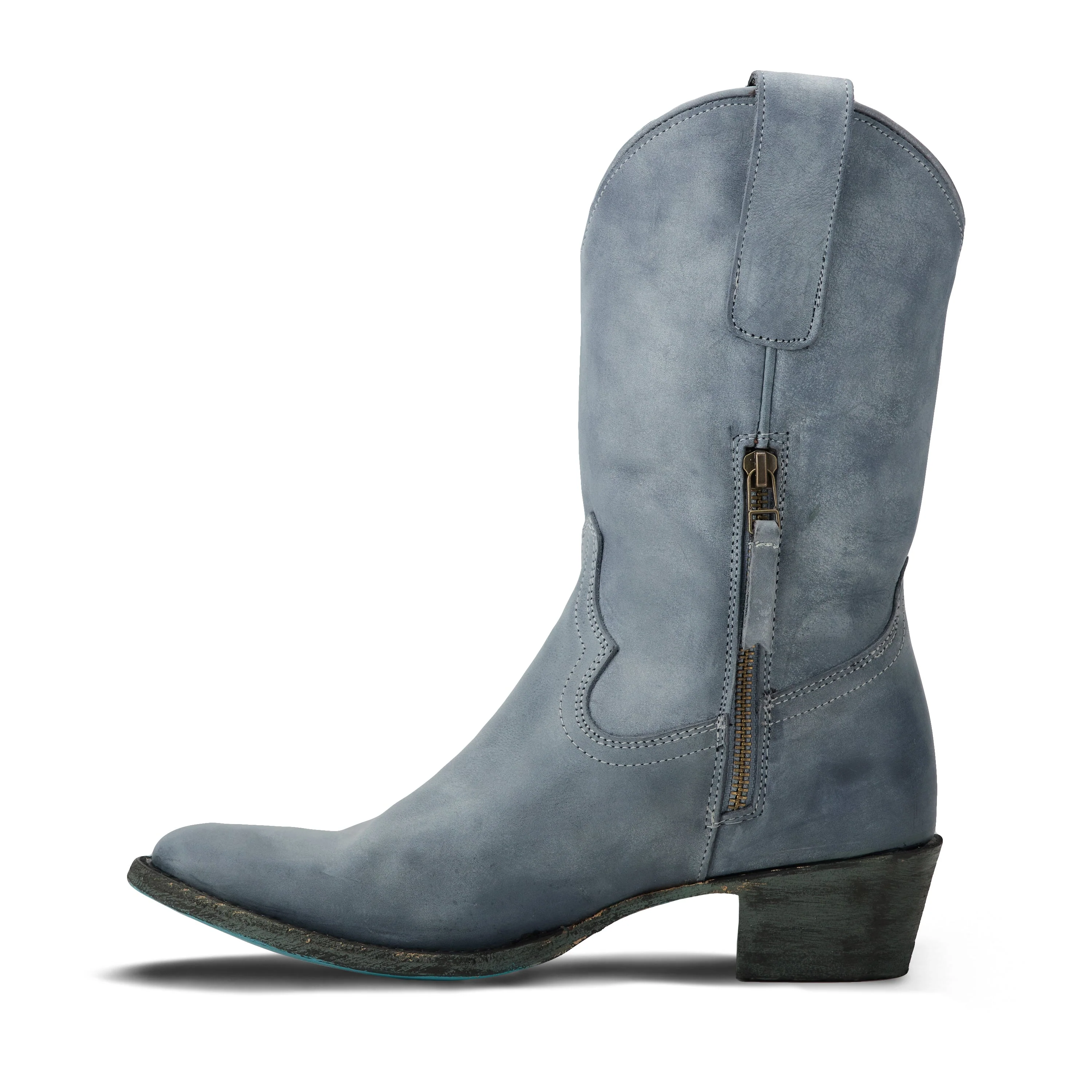 Plain Jane Midi - Washed Denim - Image 3