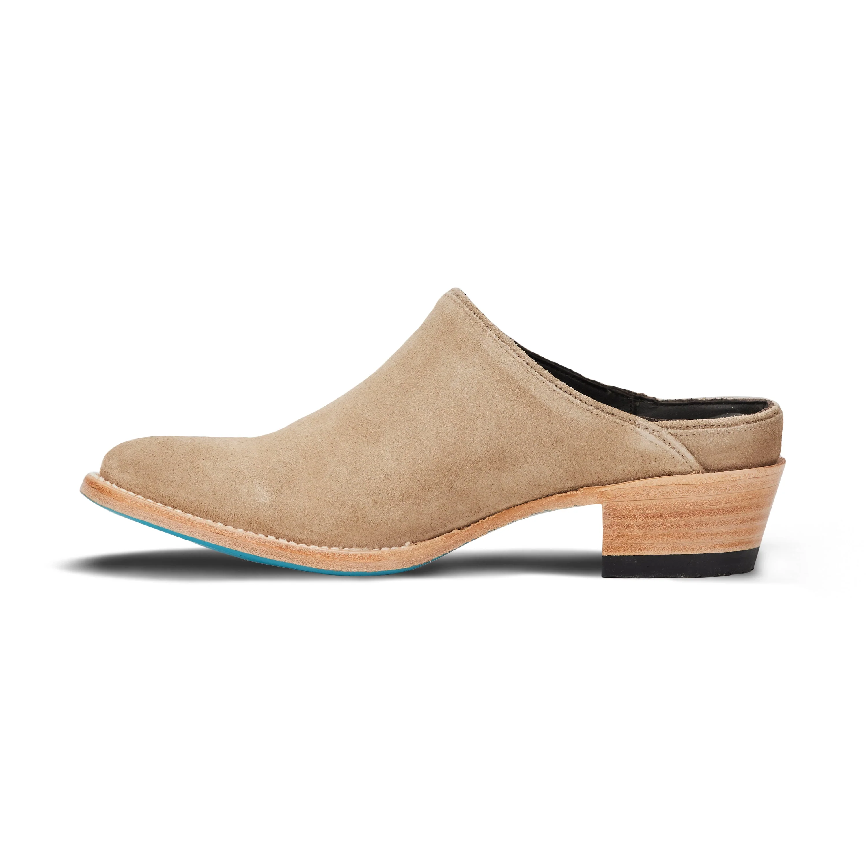 Plain Jane Mule - Latte Suede - Image 3