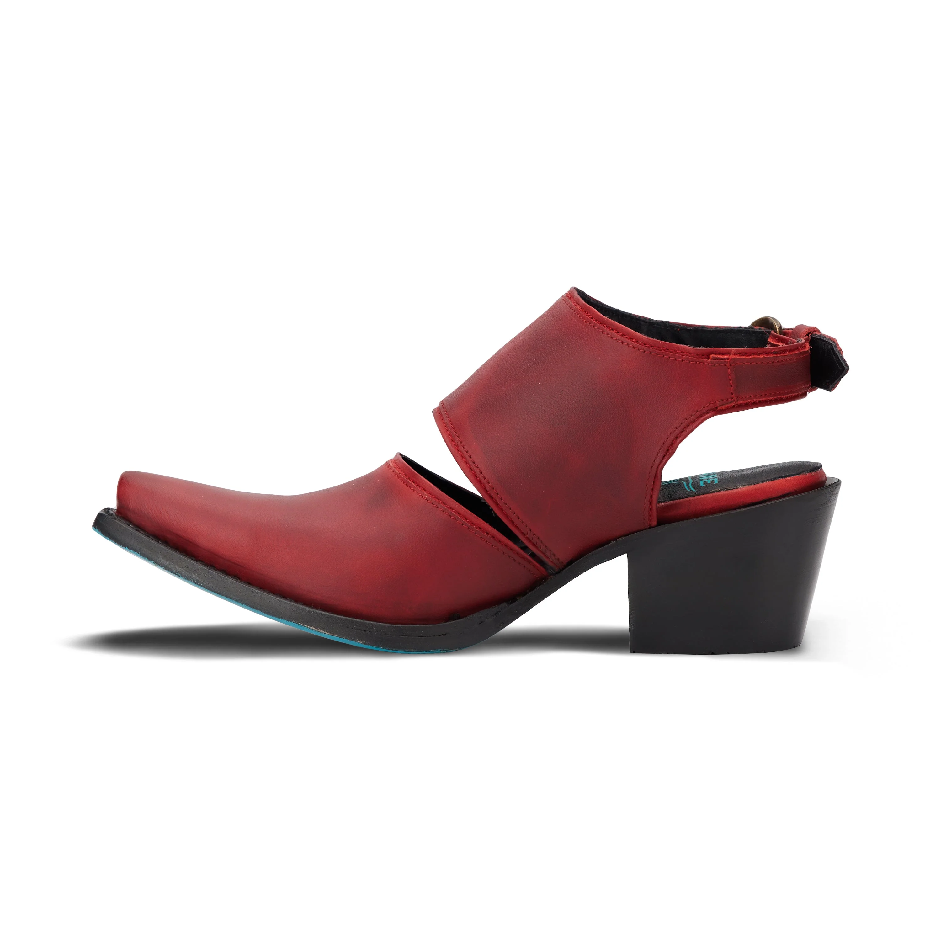 Plain Jane Slingback Mule - Smoldering Ruby - Image 3