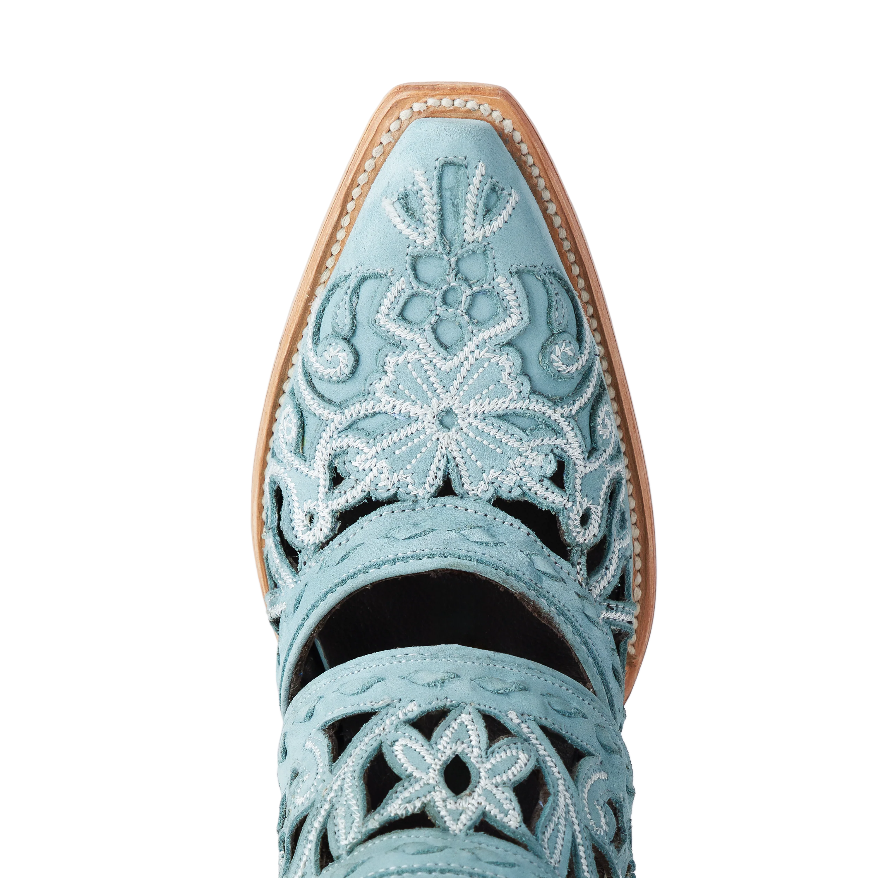 Robin Cut Out Slingback Mule - Powder Blue - Image 8