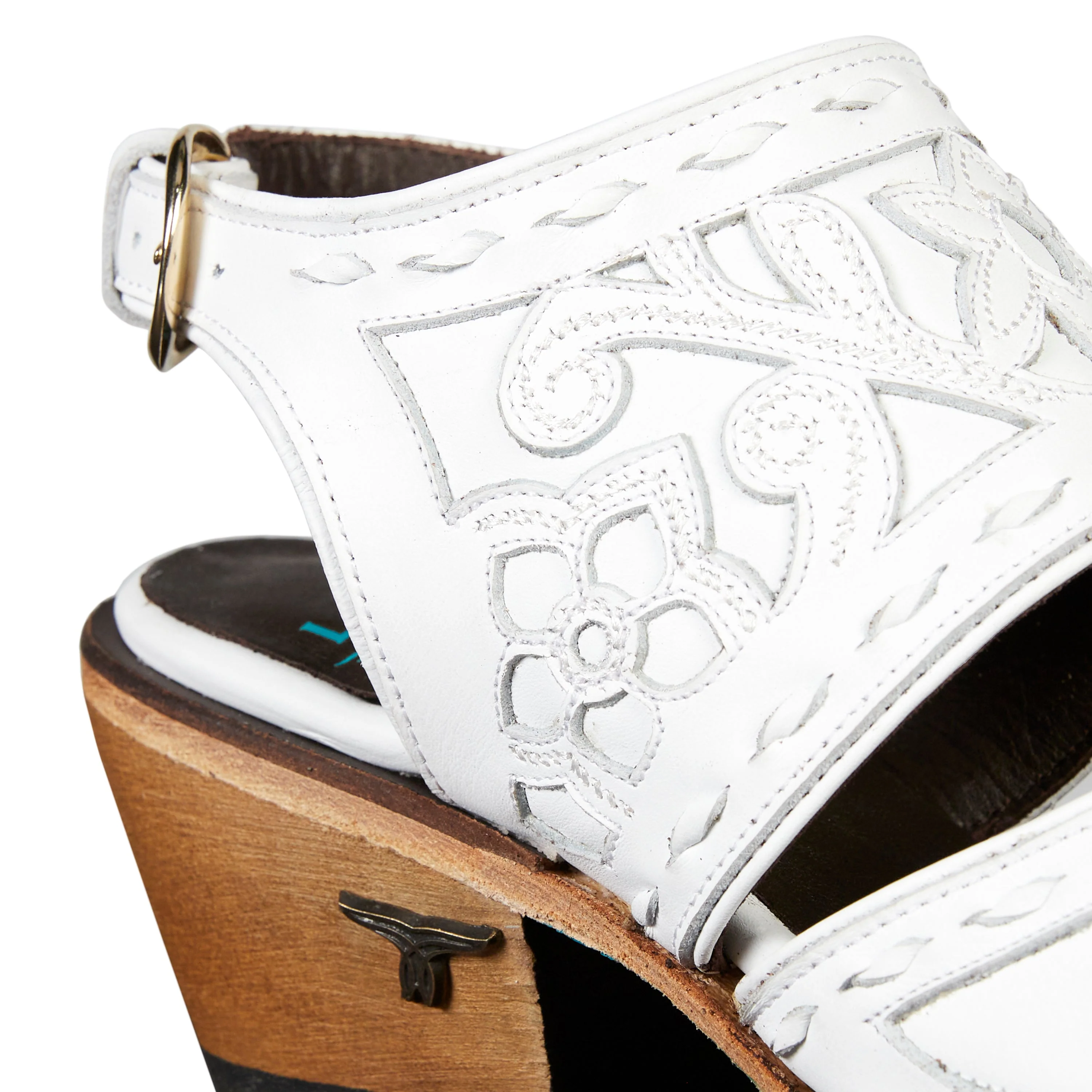 Robin Slingback Mule - Matte White - Image 10