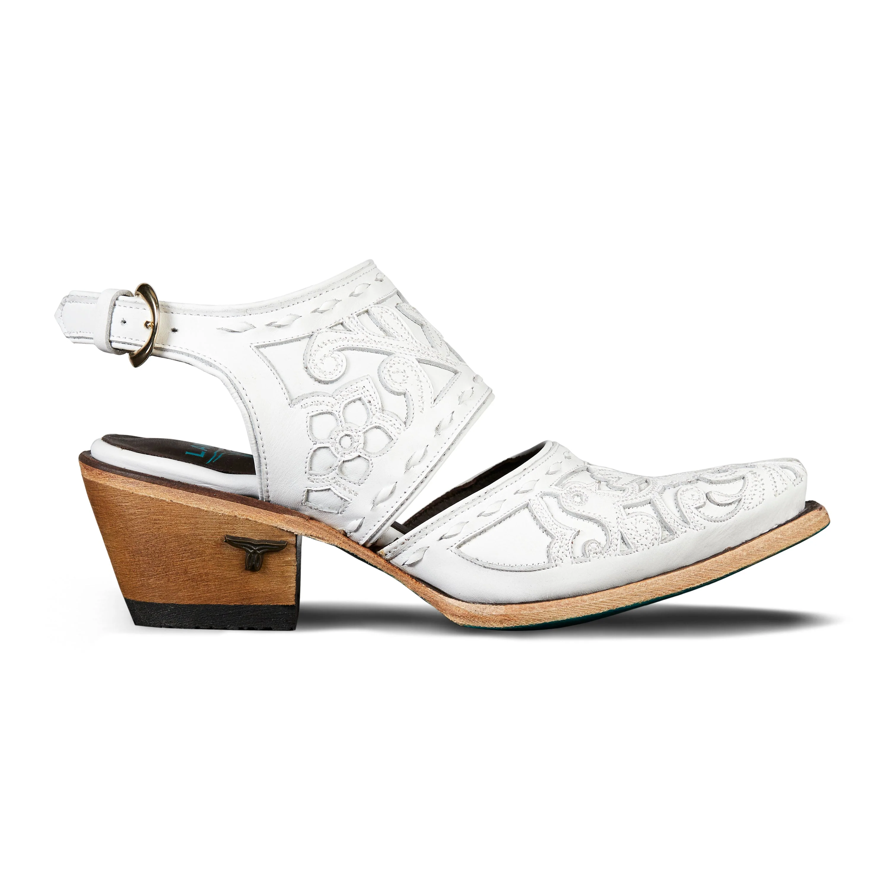 Robin Slingback Mule - Matte White - Image 4