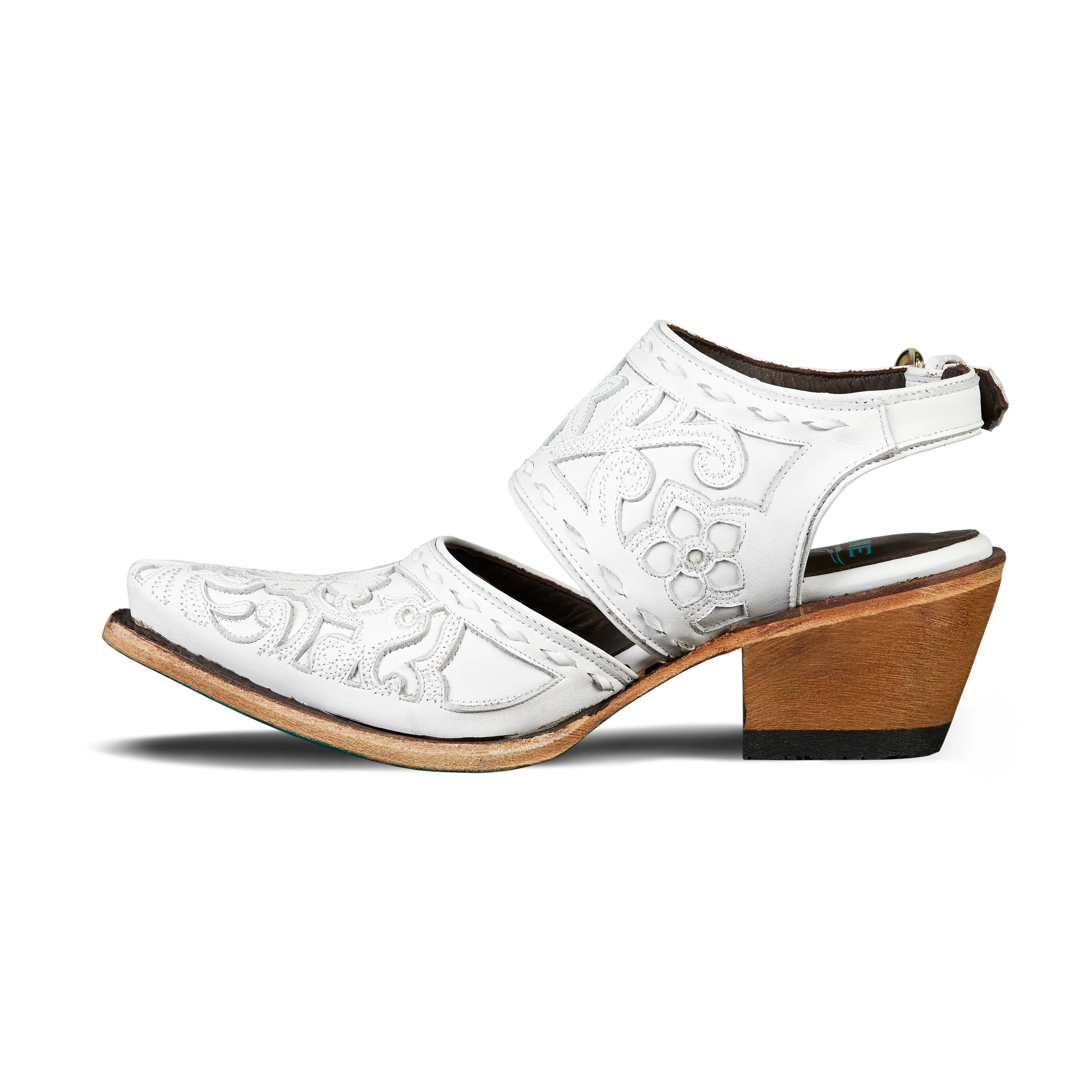 Robin Slingback Mule - Matte White - Image 5