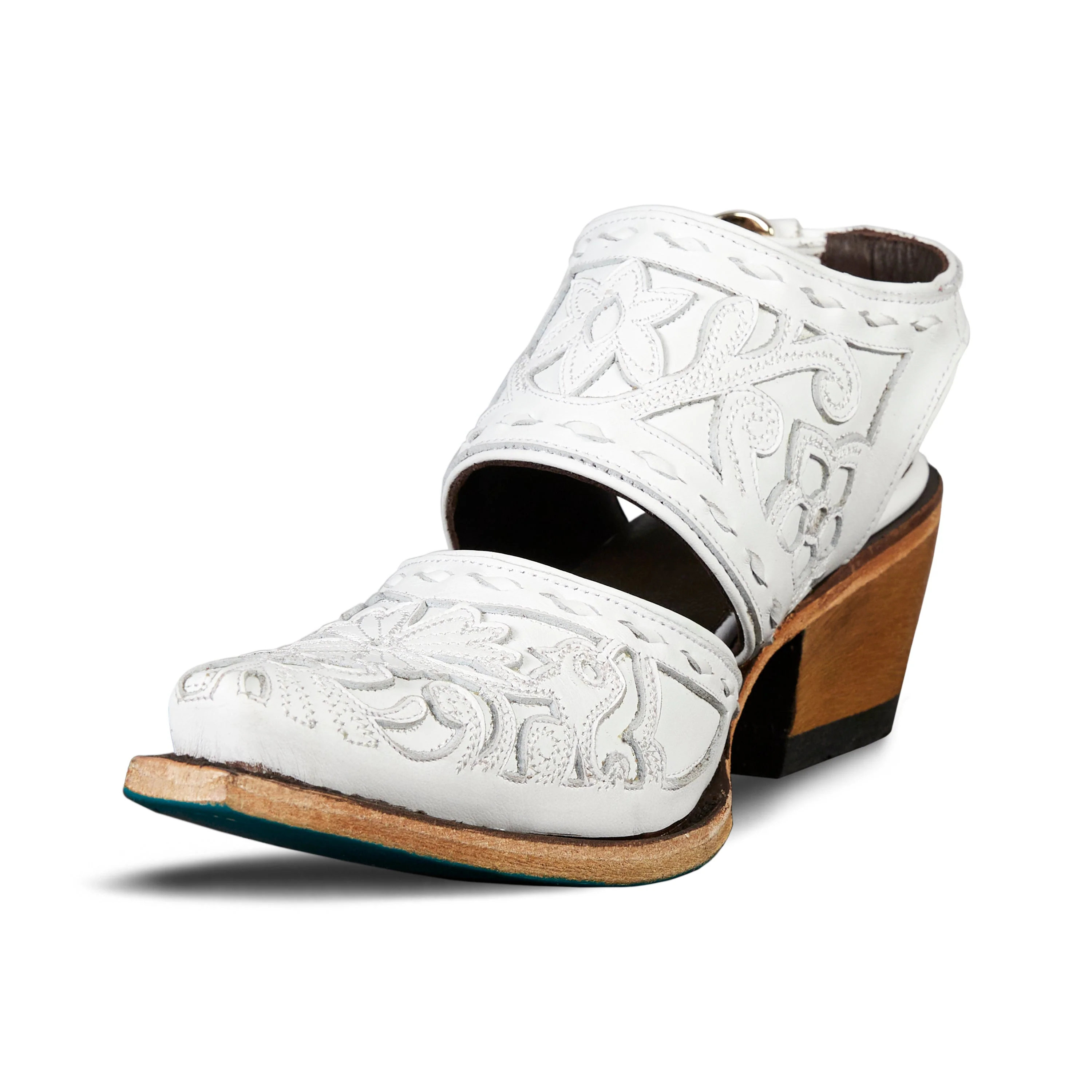 Robin Slingback Mule - Matte White - Image 7