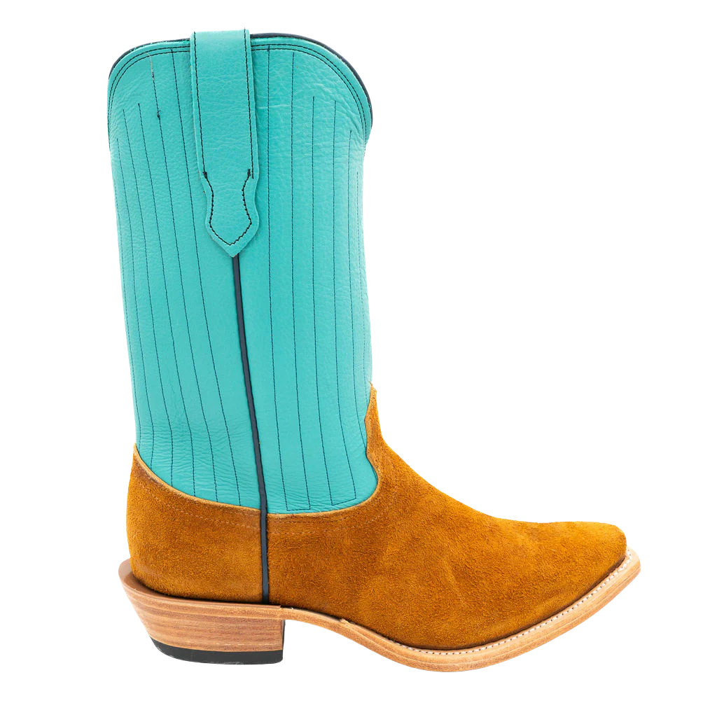 Russet Stampede Roughout w/Turquoise Style No. 00101355