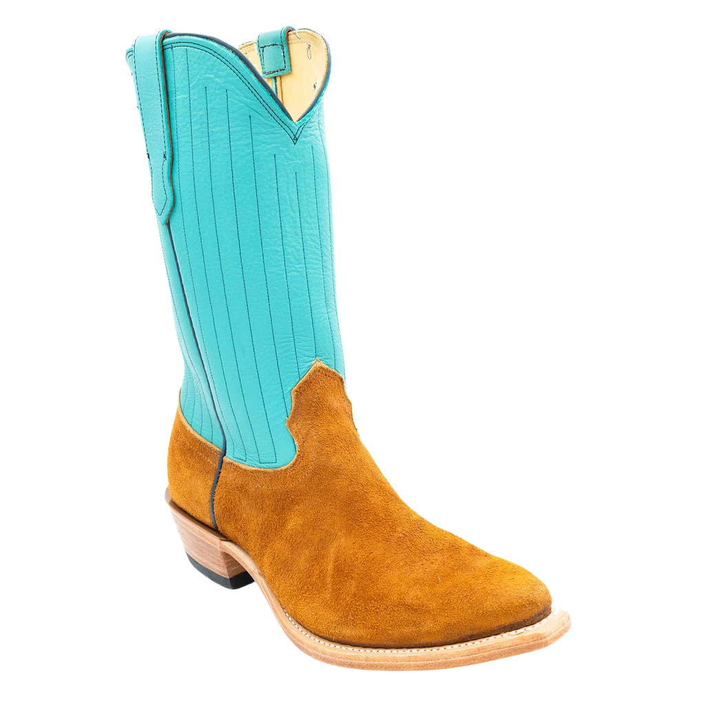 Russet Stampede Roughout w/Turquoise Style No. 00101355 - Image 2