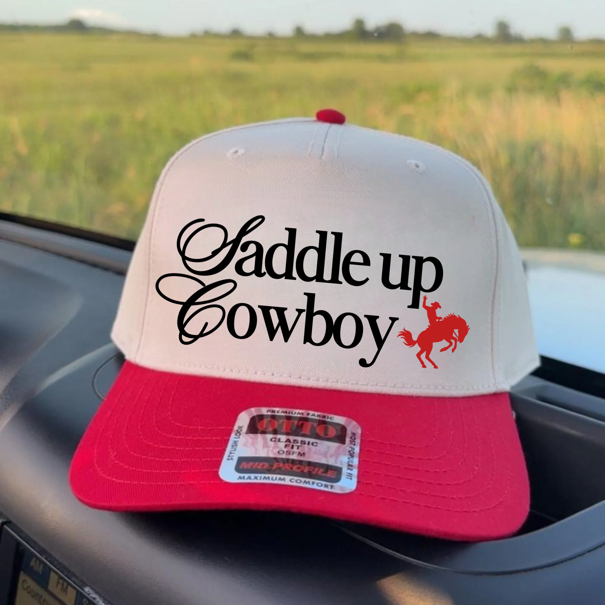 Saddle Up Embroidered Trucker Cap - Image 7