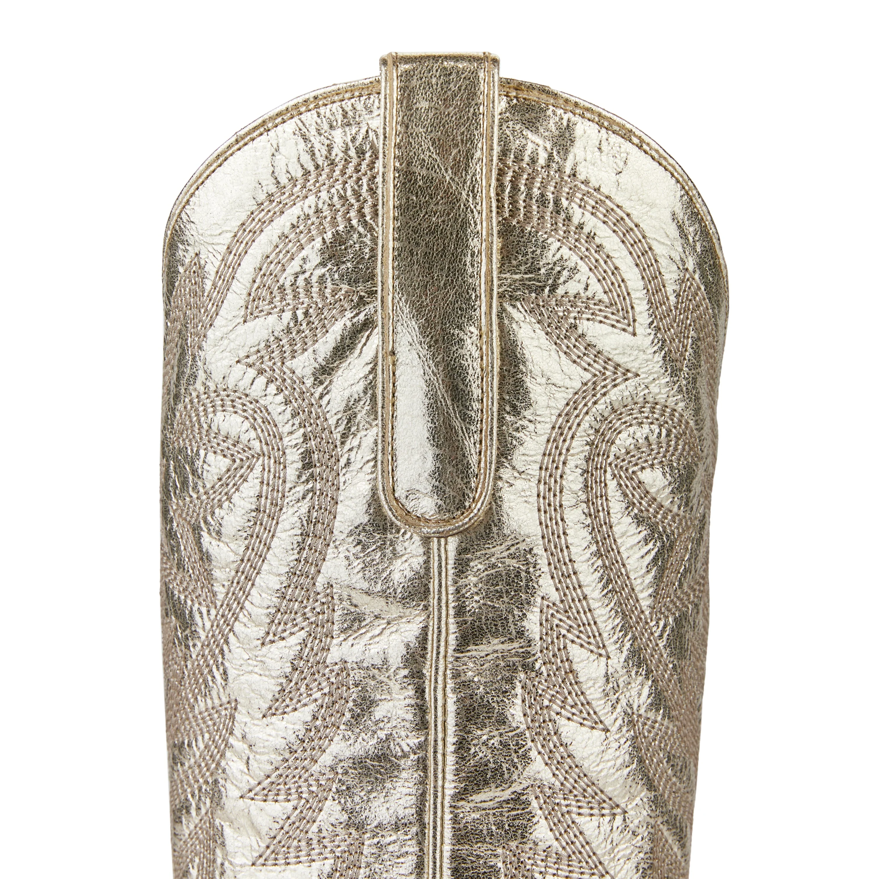 Smokeshow Boot - Champagne Metallic - Image 9