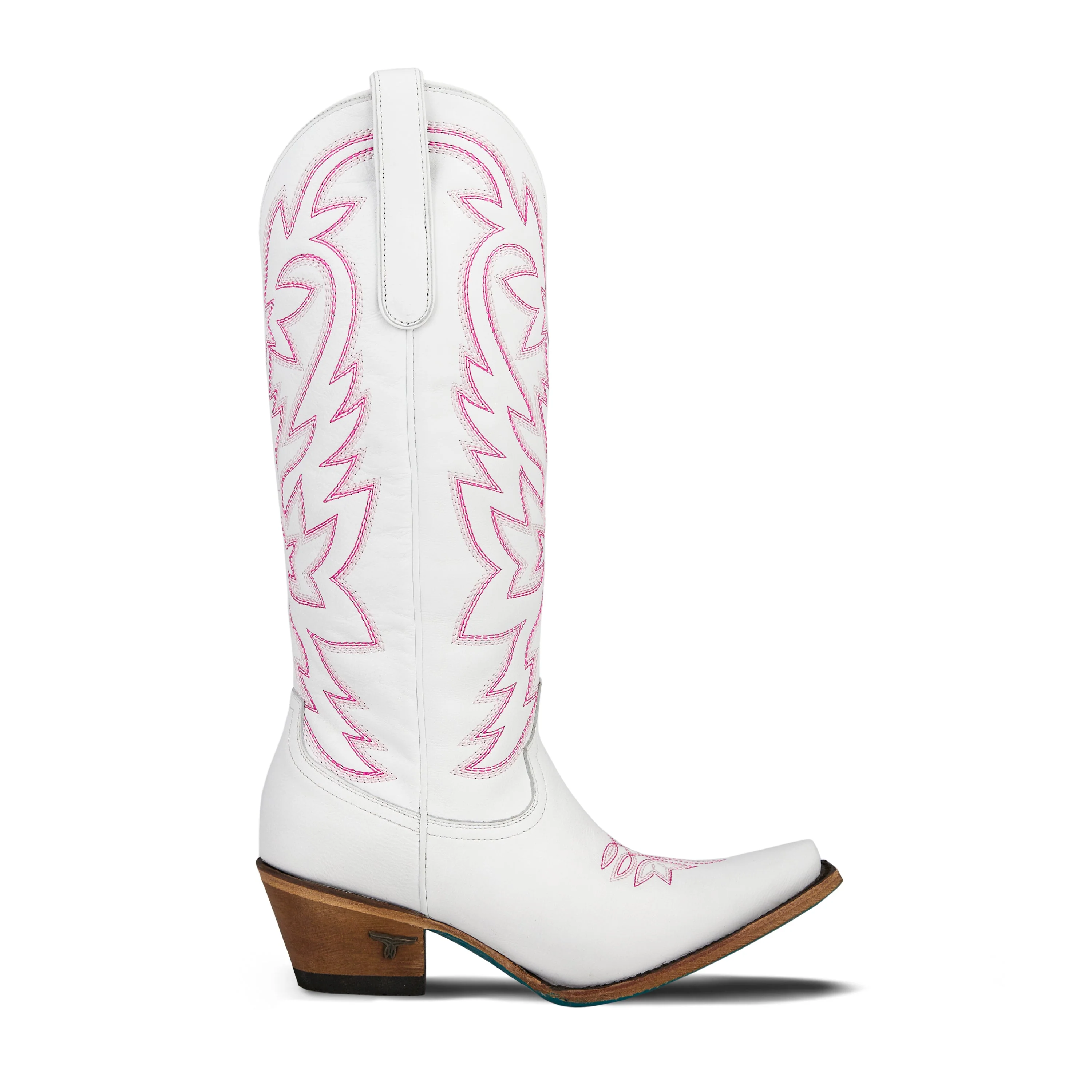 Smokeshow Boot - Matte White and Neon Pink - Image 6