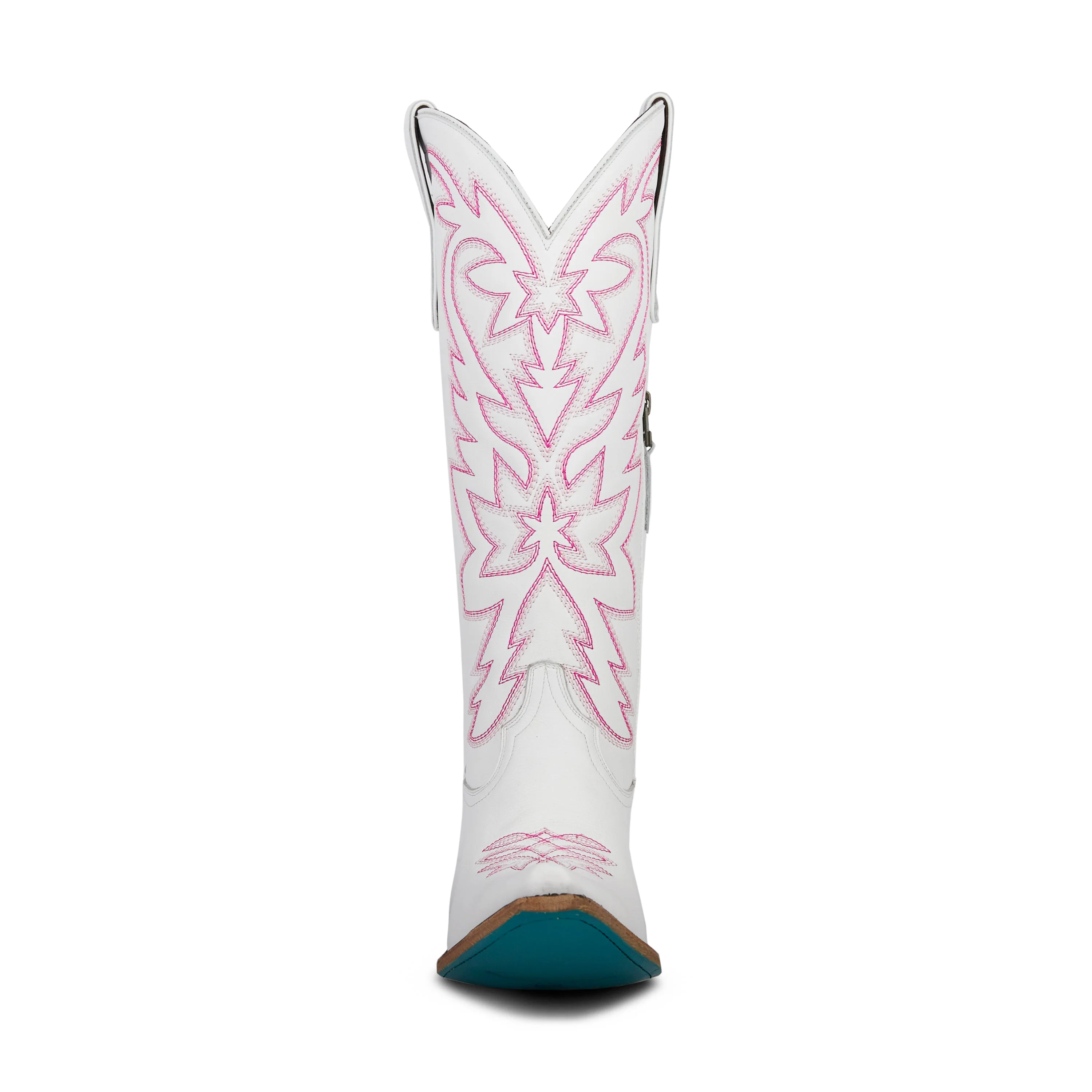 Smokeshow Boot - Matte White and Neon Pink - Image 7