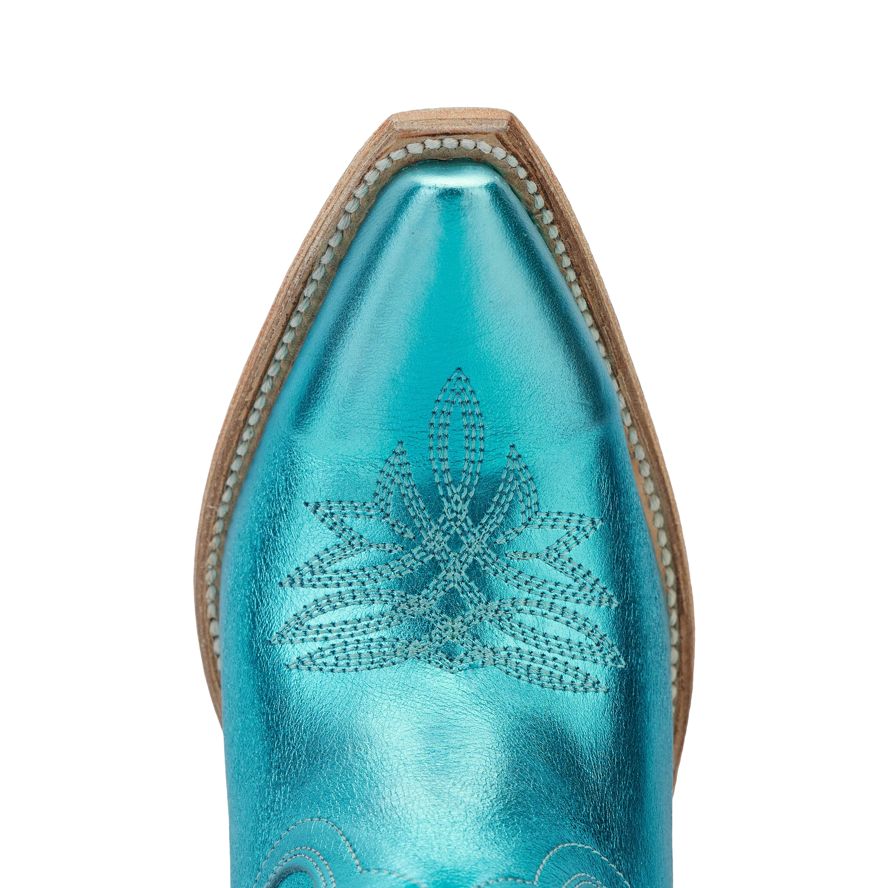 Smokeshow Boot - Turquoise Metallic - Image 11