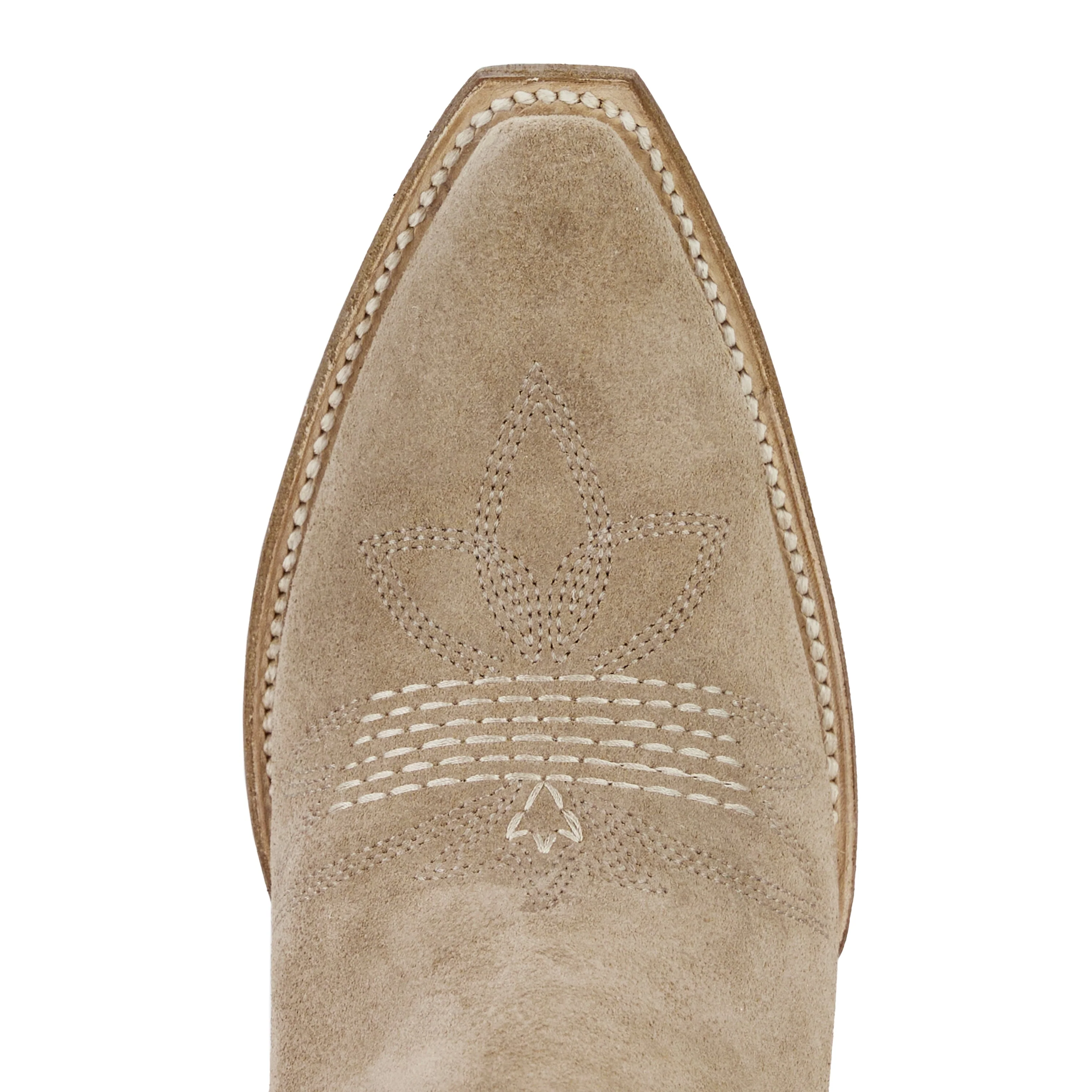 Squash Blossom Boot - Latte Suede - Image 11