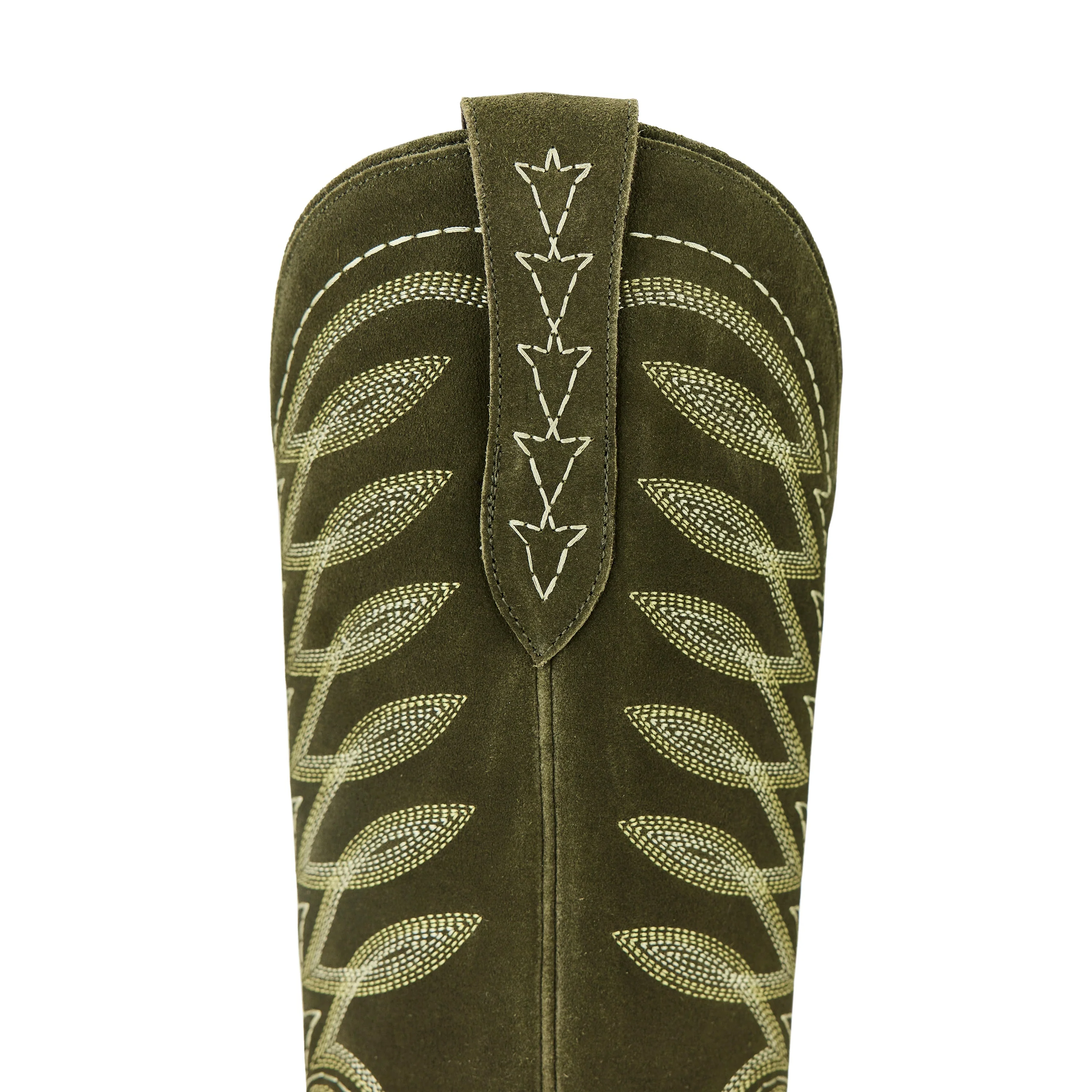 Squash Blossom Boot - Olive Suede - Image 10