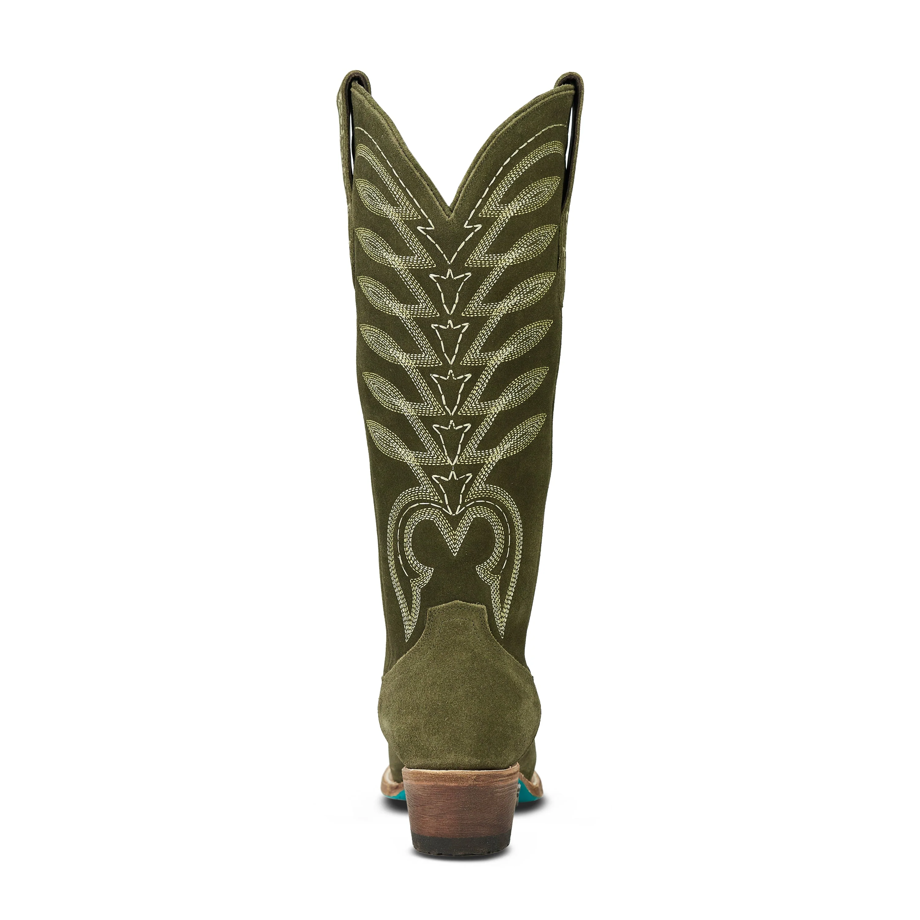Squash Blossom Boot - Olive Suede - Image 9