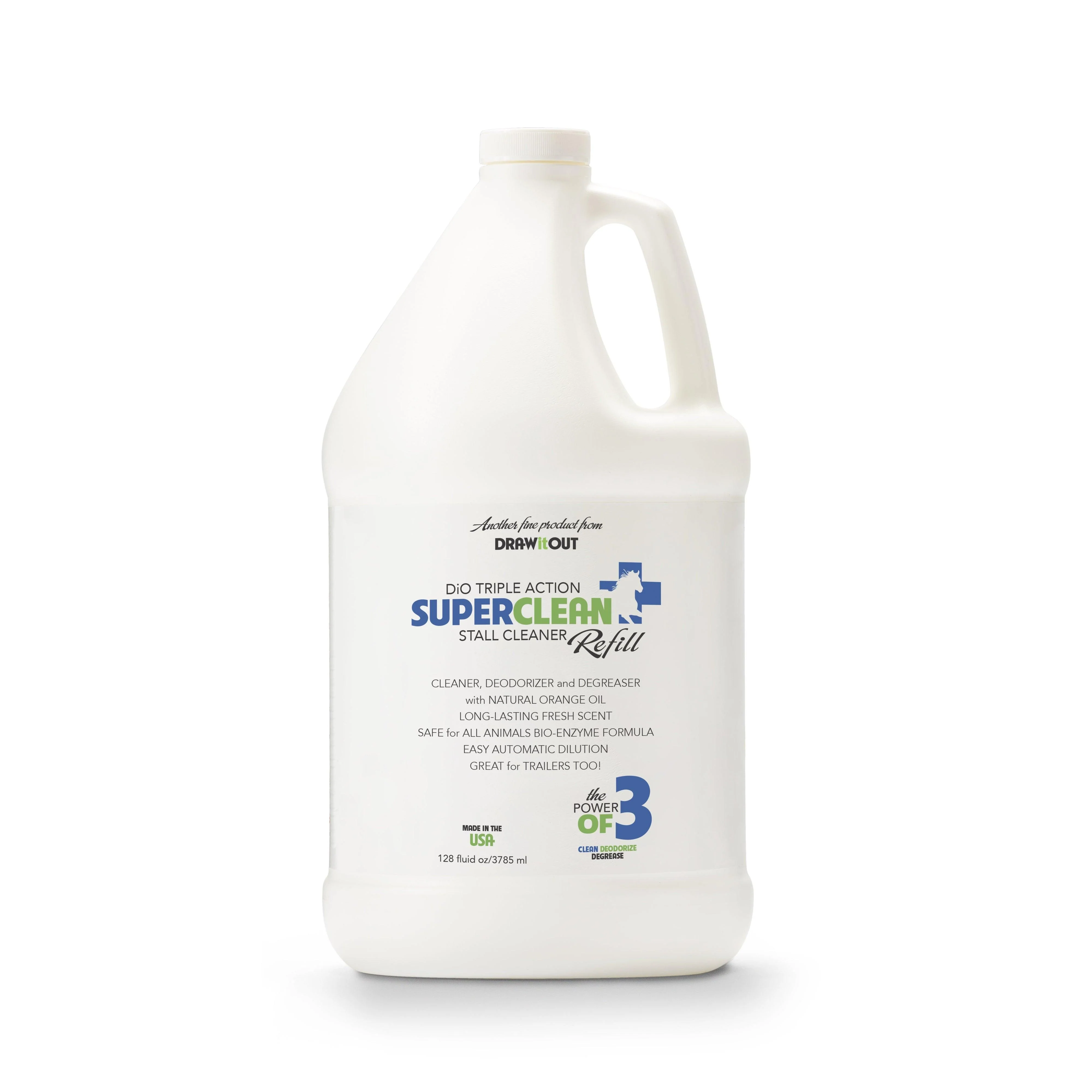 SuperClean® by Draw It Out® — One Gallon. Endless Fresh Starts.