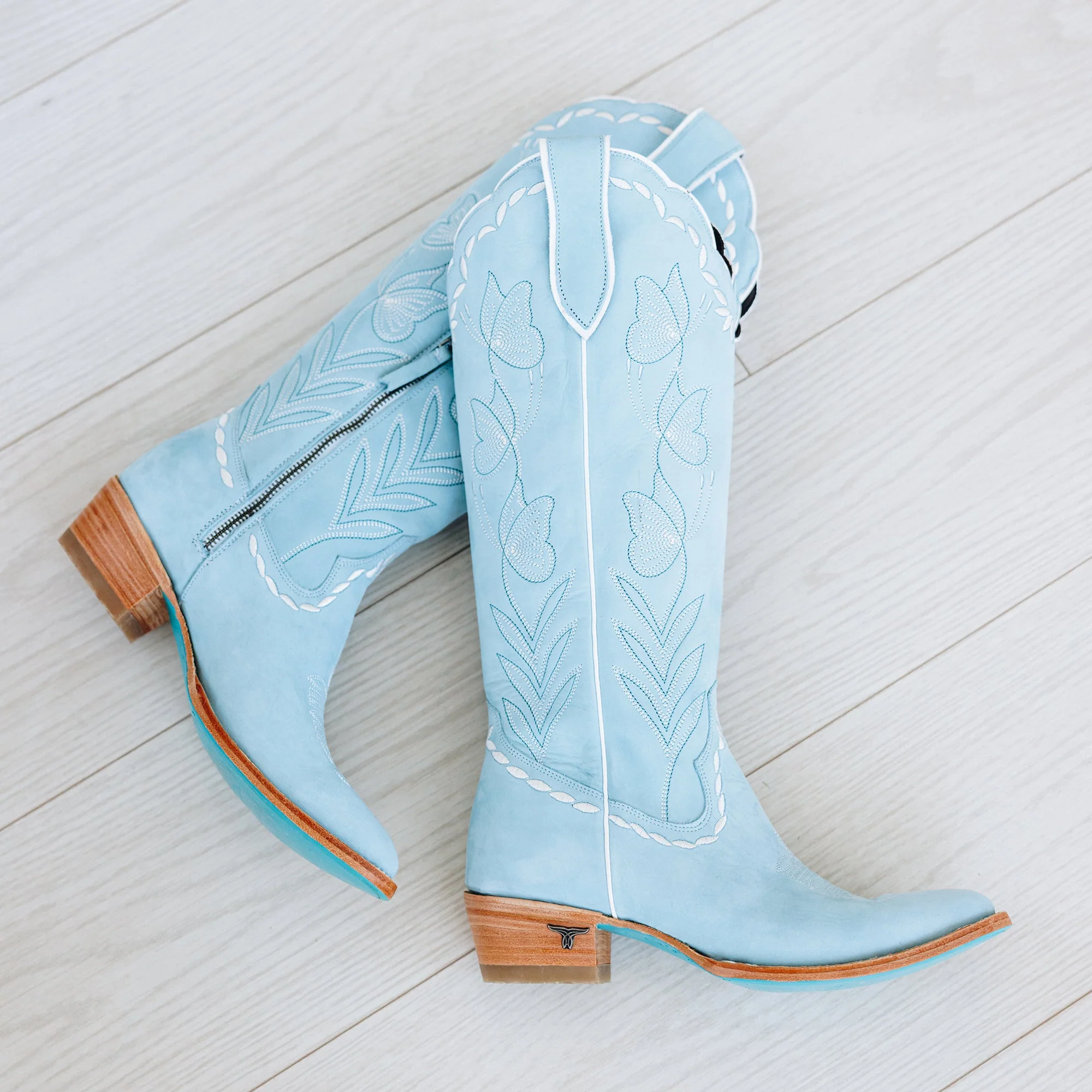 Sweet Memories Knee High - Powder Blue - Image 14