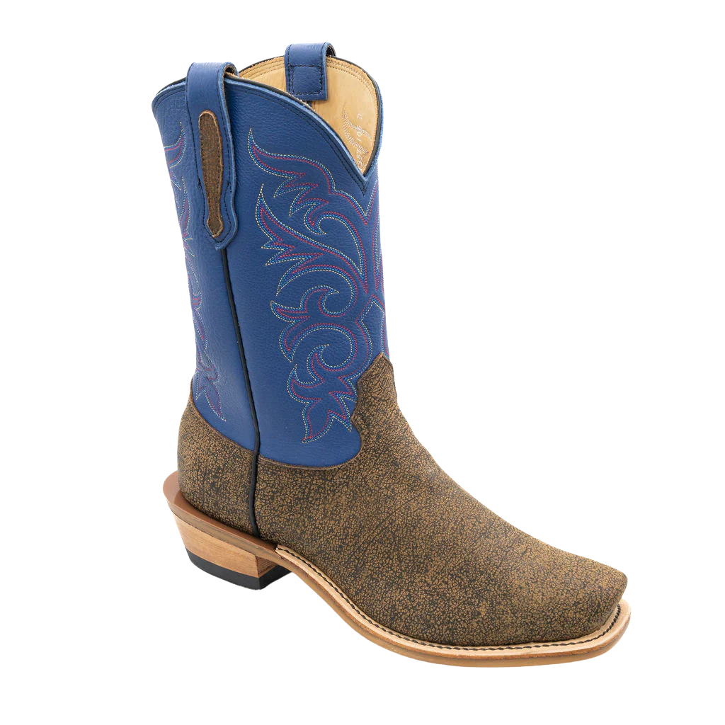 Tan Cape Buffalo w/Ocean Blue Style No. 00101357 - Image 2
