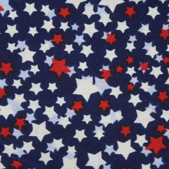 Team USA "Shooting" Stars Patriotic Buckle Scrunchie - No Snagging, No Tangles - Image 7