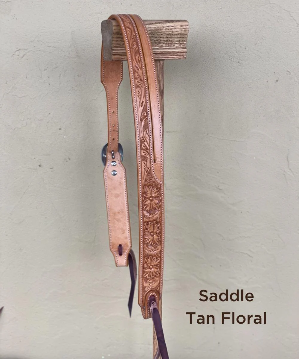 Tooled Headstall