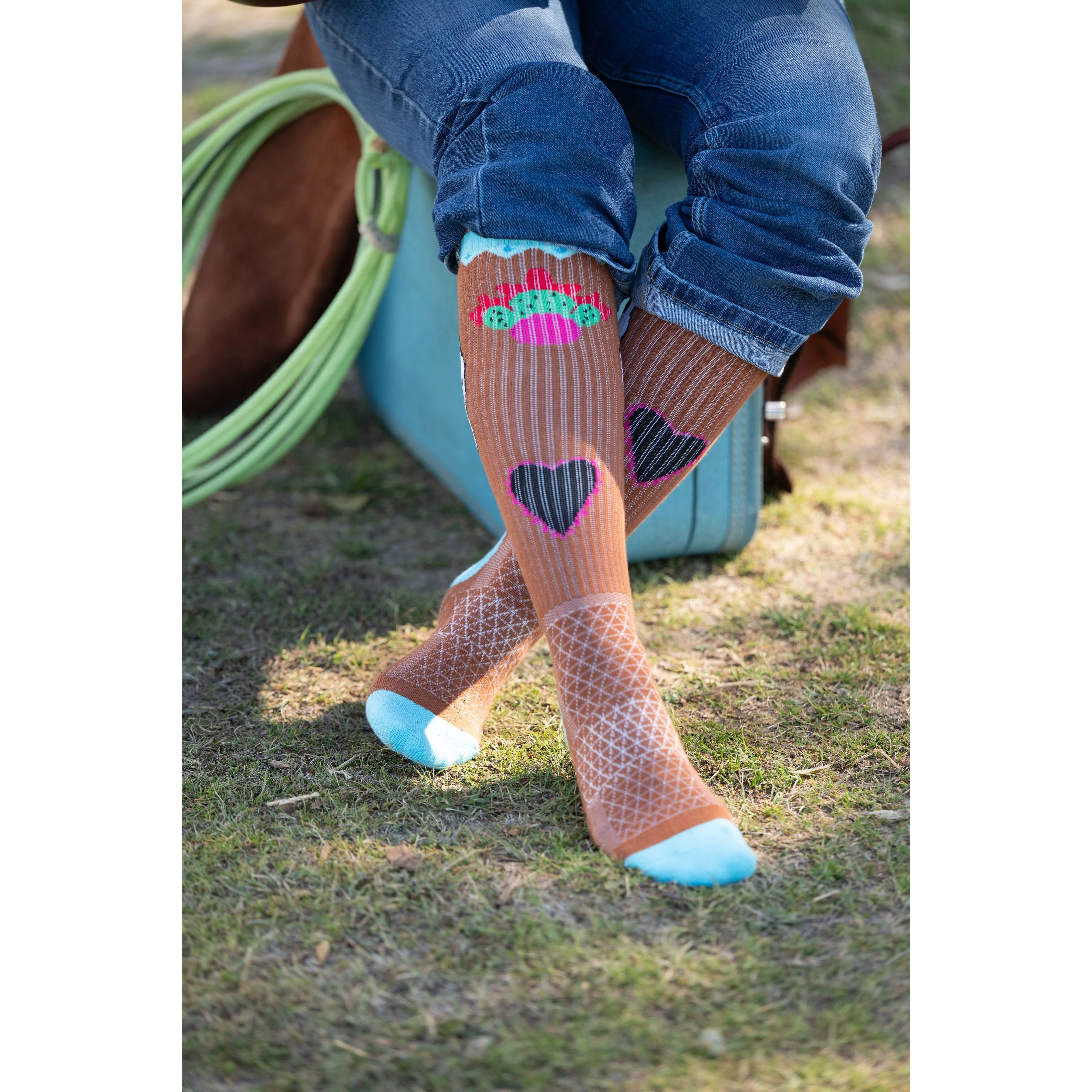 Viva Diva Rebel Performance Boot Socks - Image 4