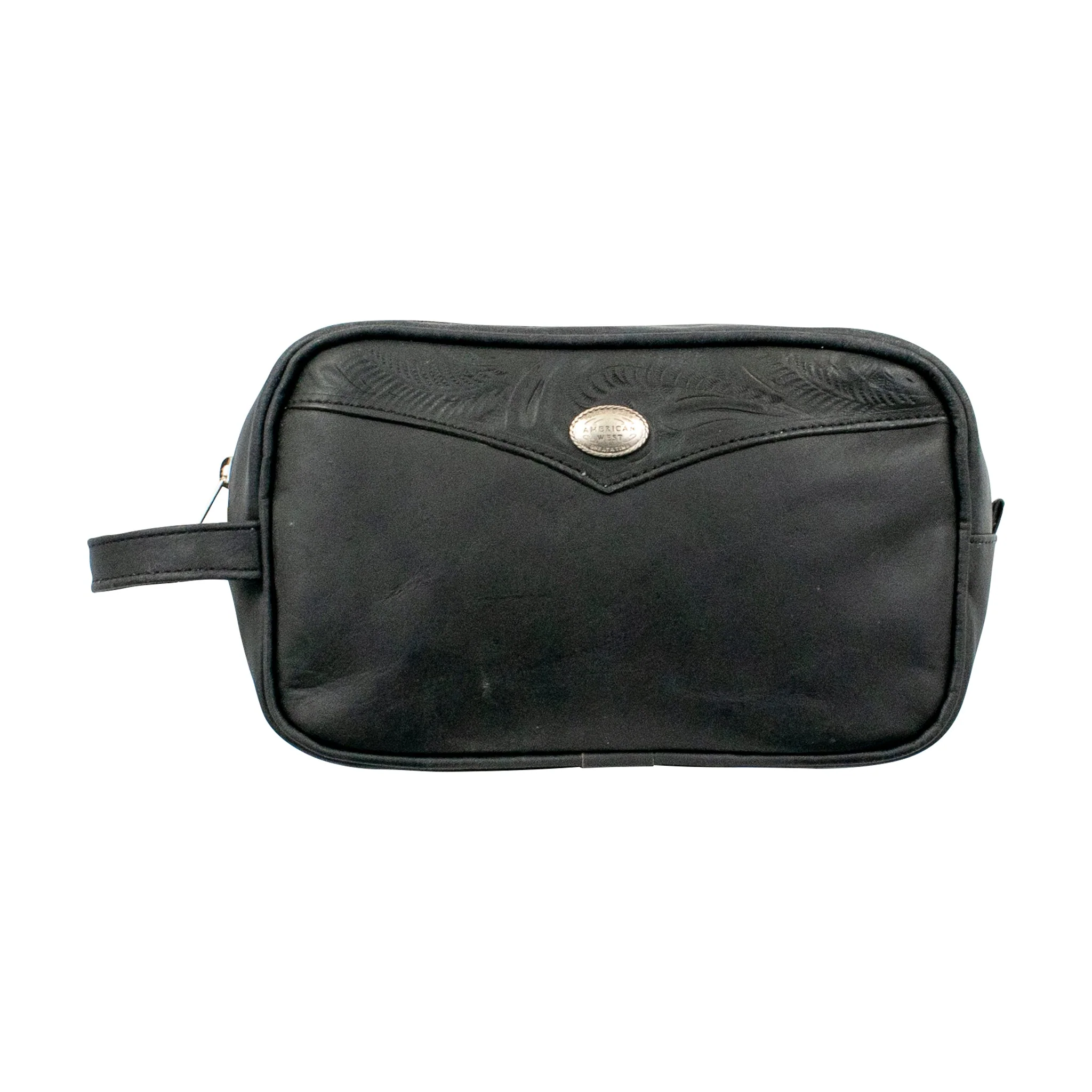 Waxed Leather Travel Dopp/Shaving Kit - Image 4