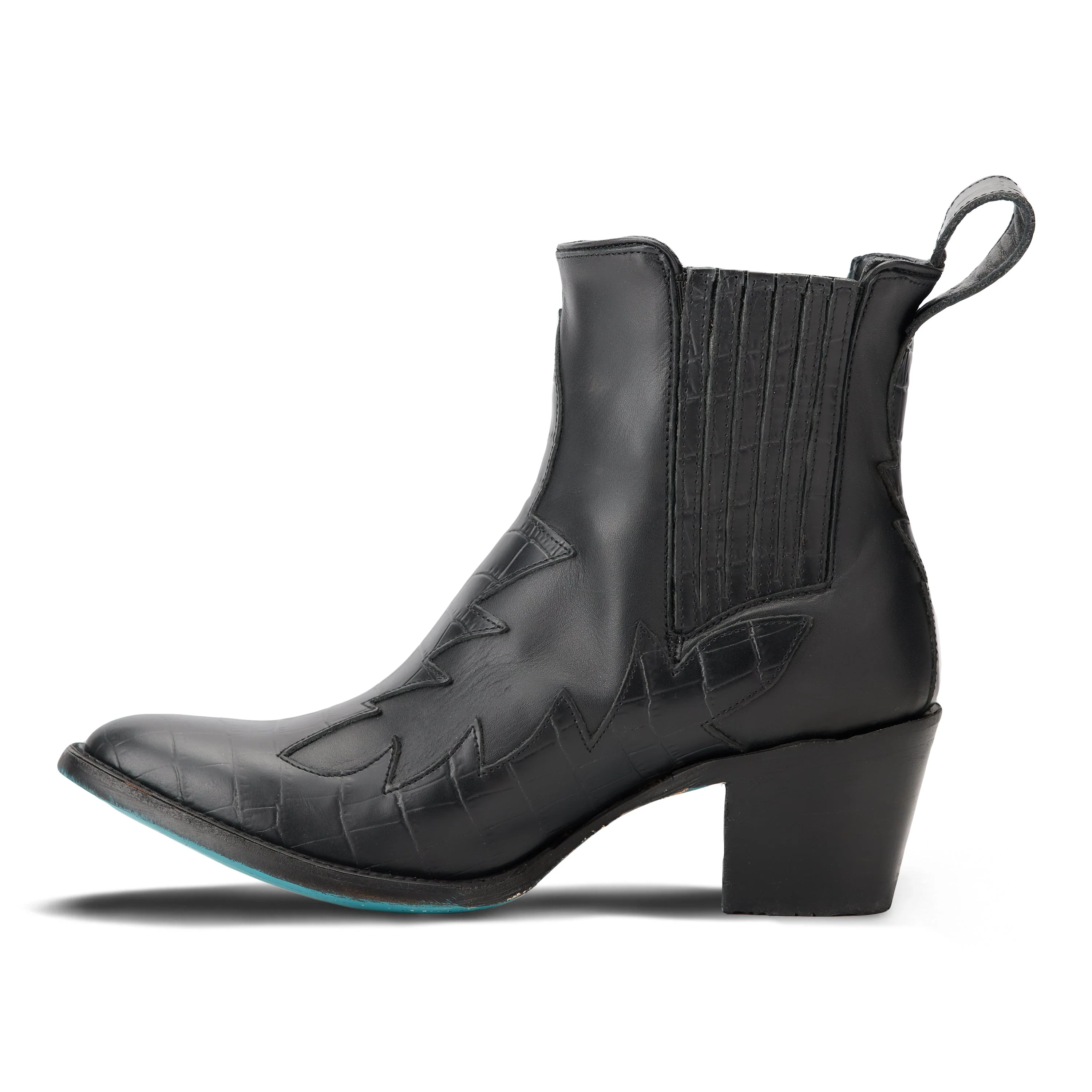 Western Chelsea Bootie - Jet Black - Image 3