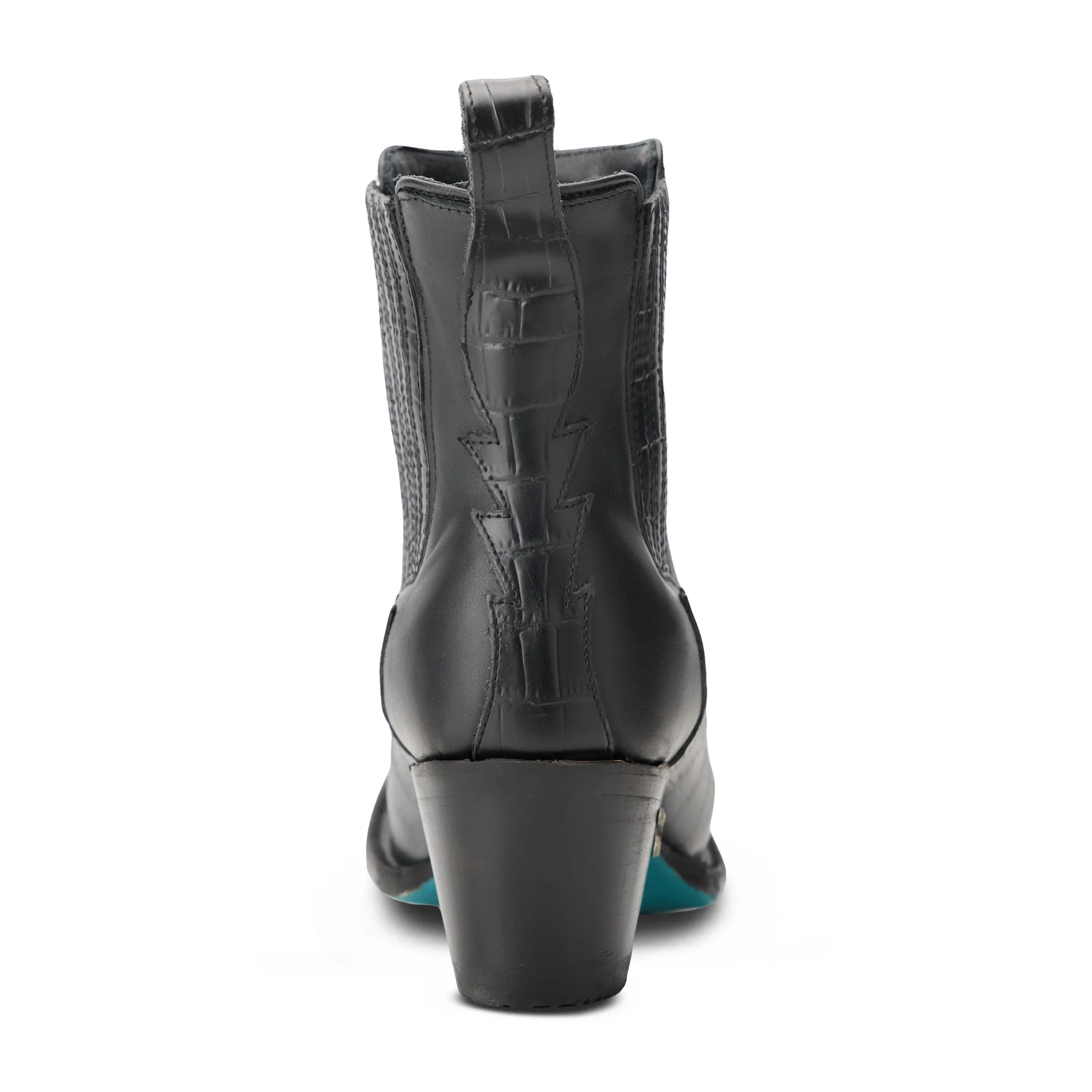 Western Chelsea Bootie - Jet Black - Image 5