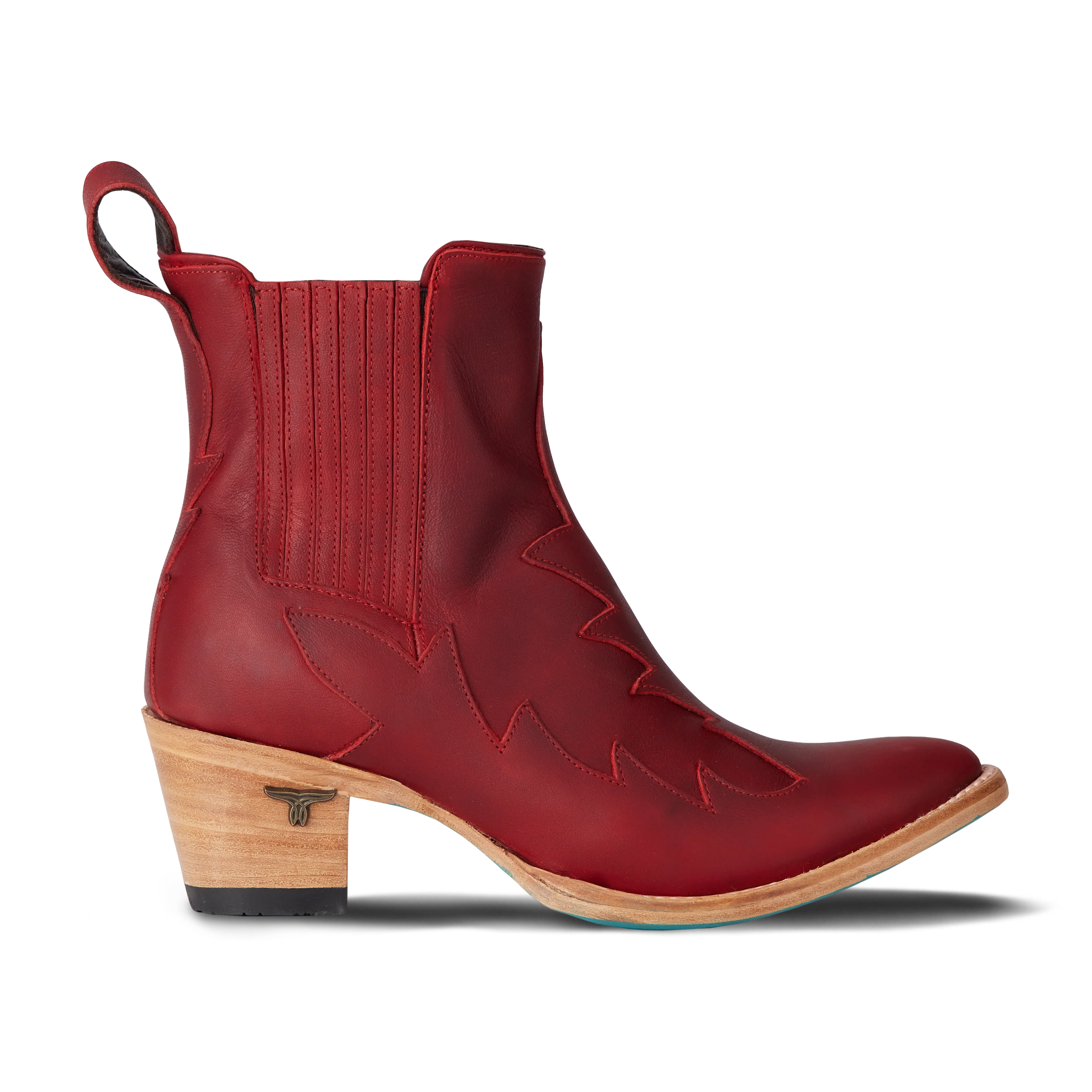 Western Chelsea Bootie - Smoldering Ruby - Image 4