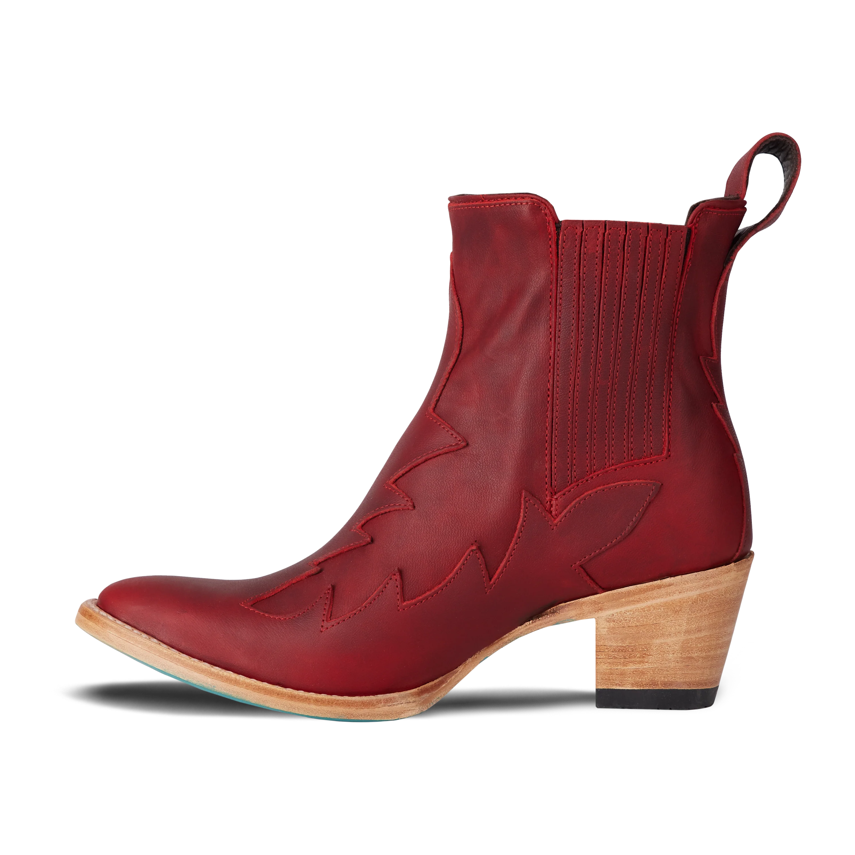 Western Chelsea Bootie - Smoldering Ruby - Image 5