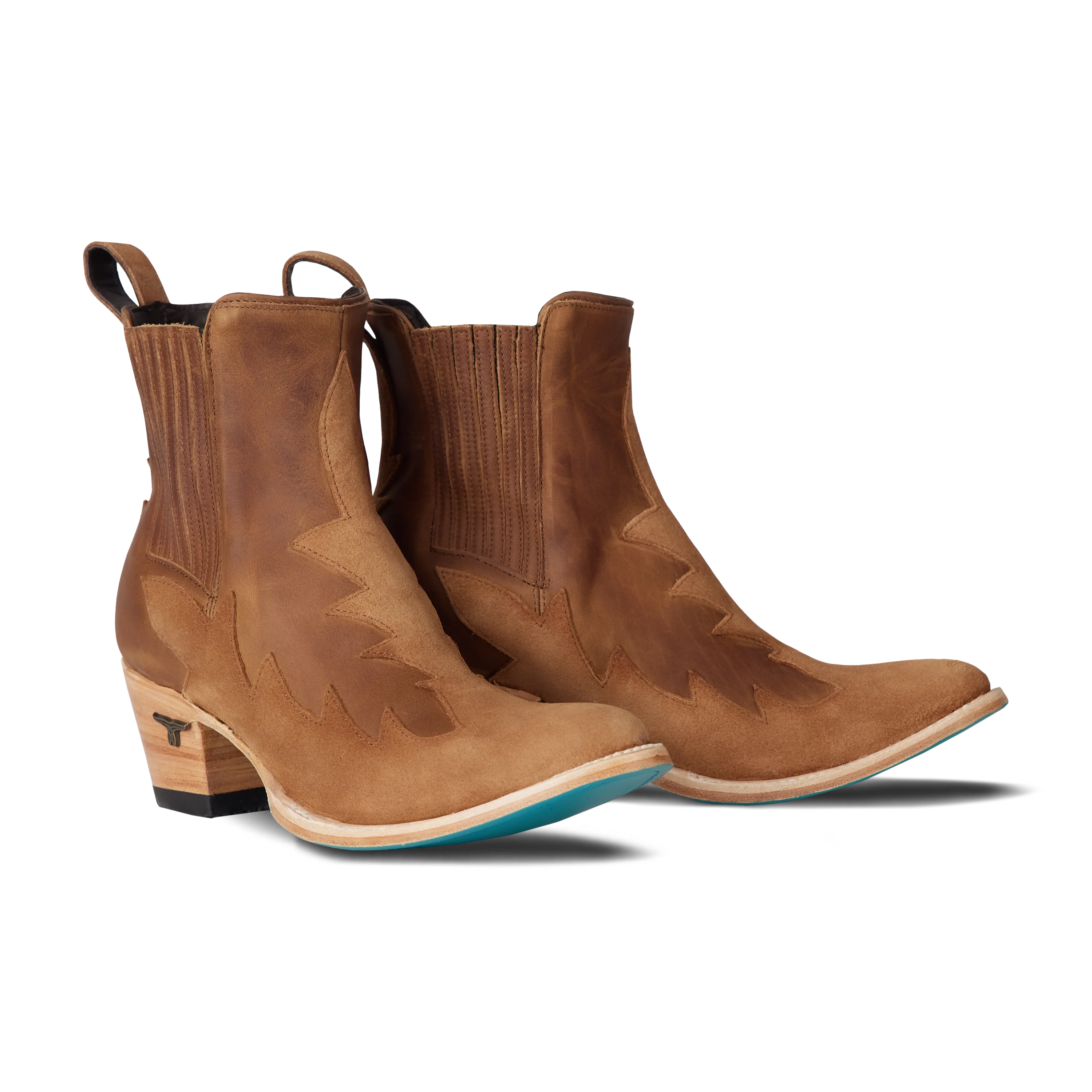 Western Chelsea Bootie - Toffee Suede