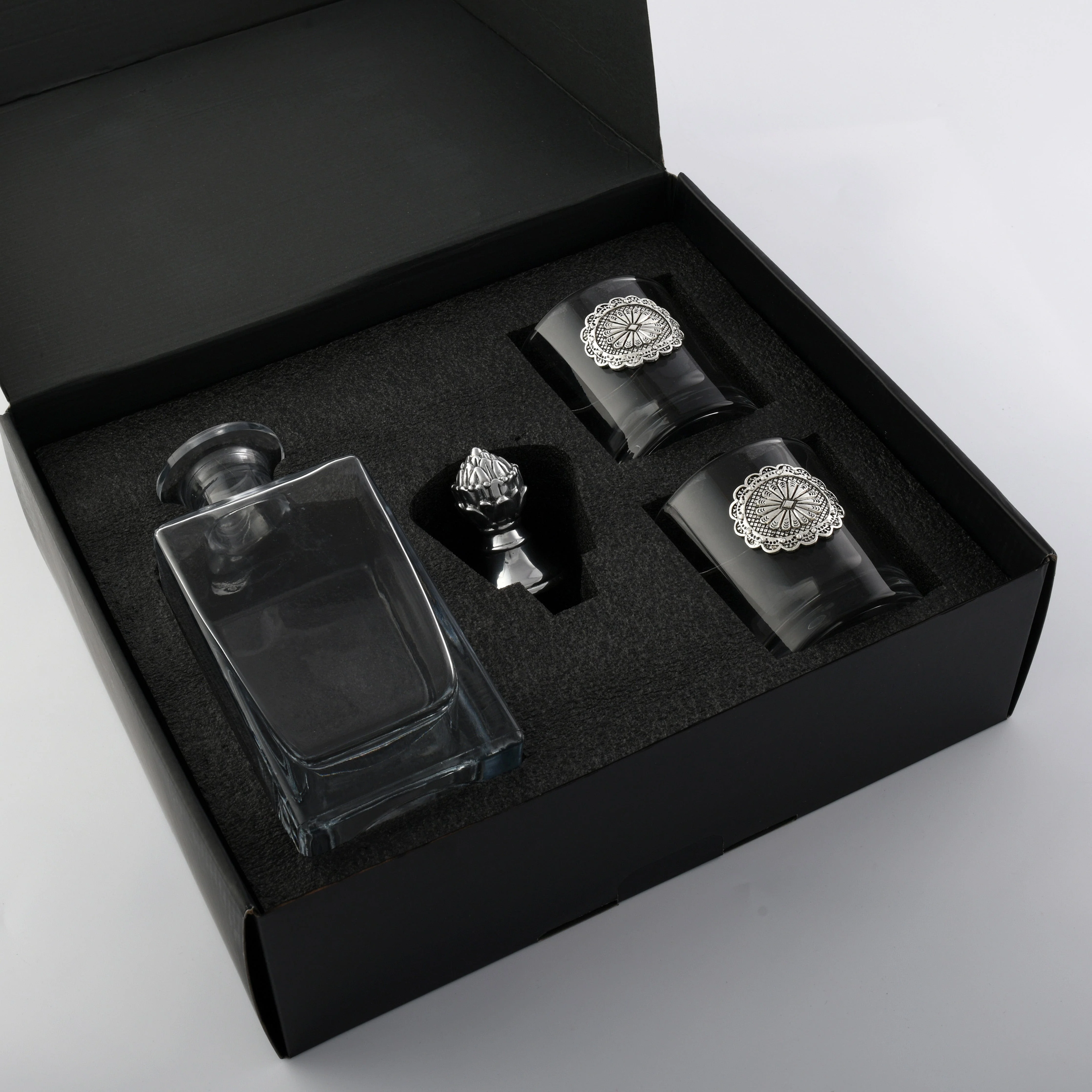 Western Concho Decanter Set with Glasses - Image 5