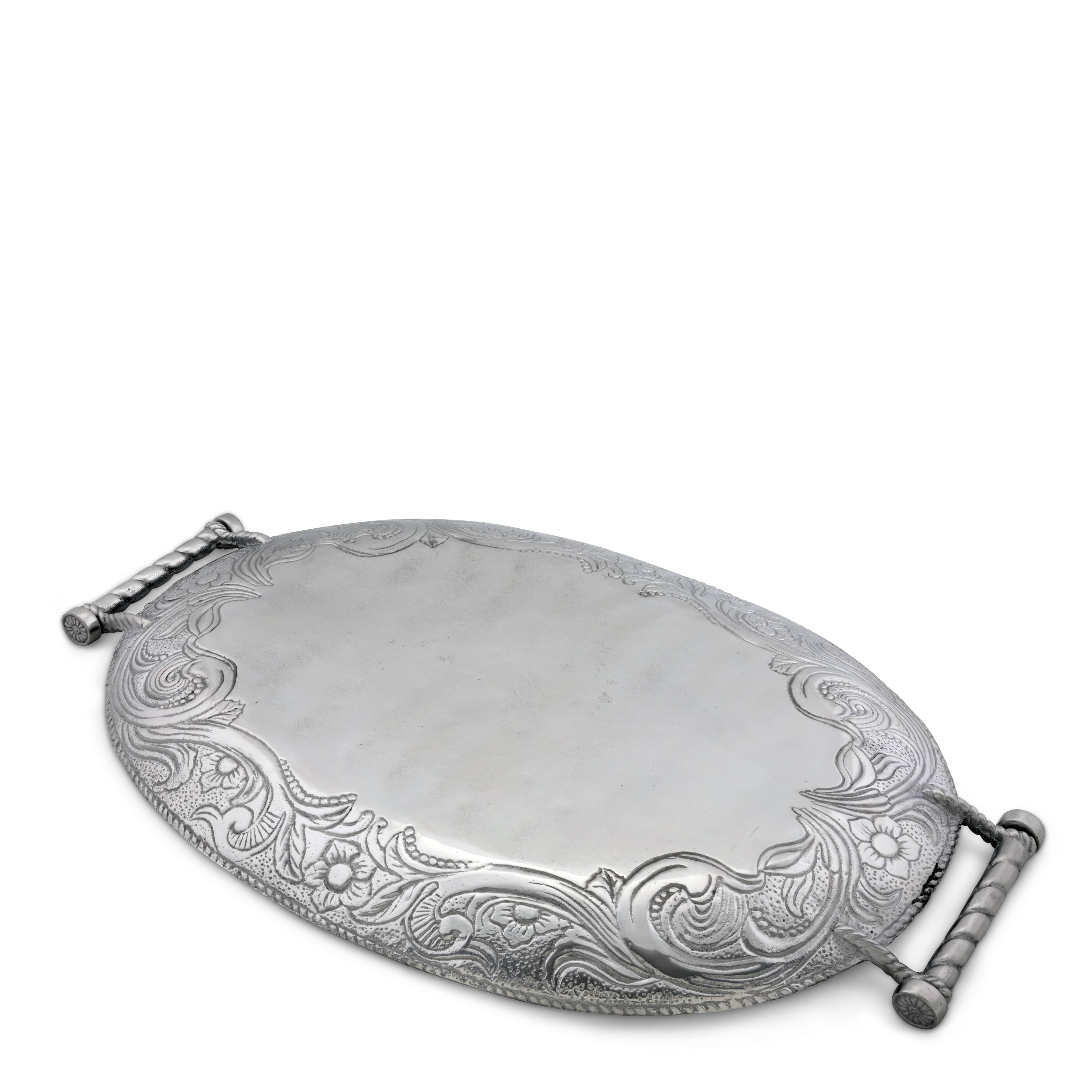 Western Leather Serving Tray - Image 8