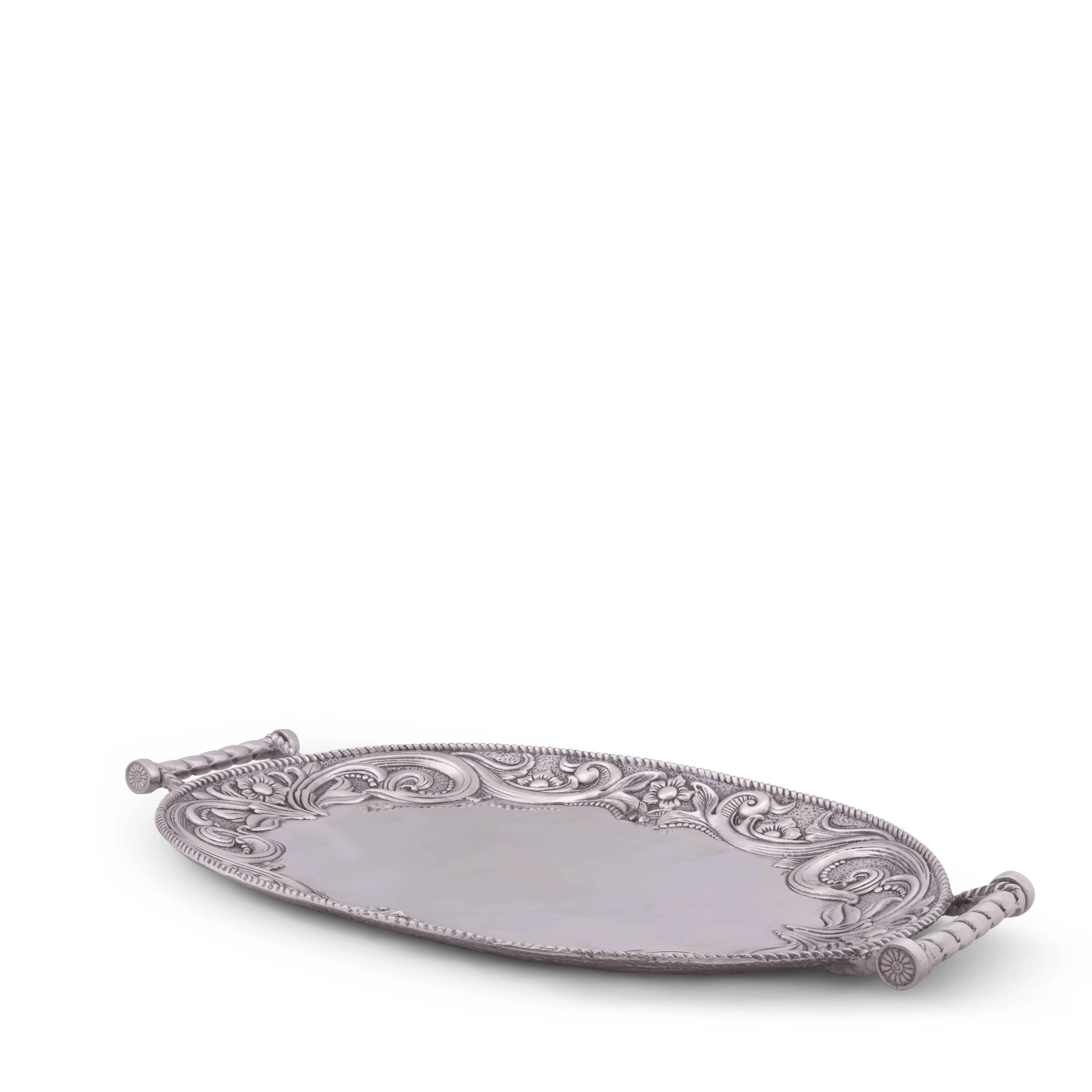 Western Leather Serving Tray - Image 9